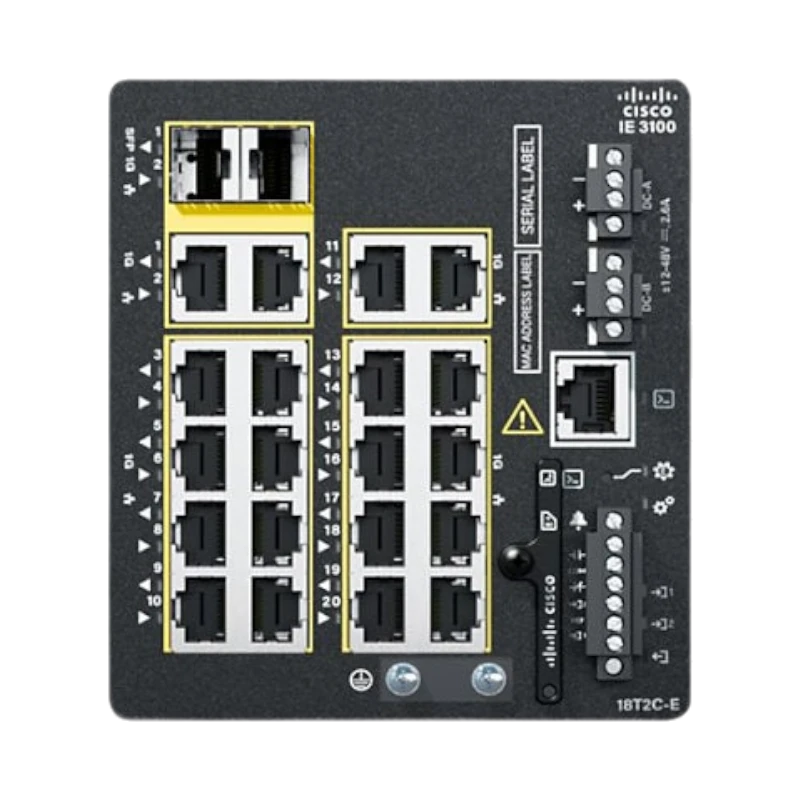 Cisco Catalyst IE3100 18-Ports Managed Rugged Switch — Being Shipped