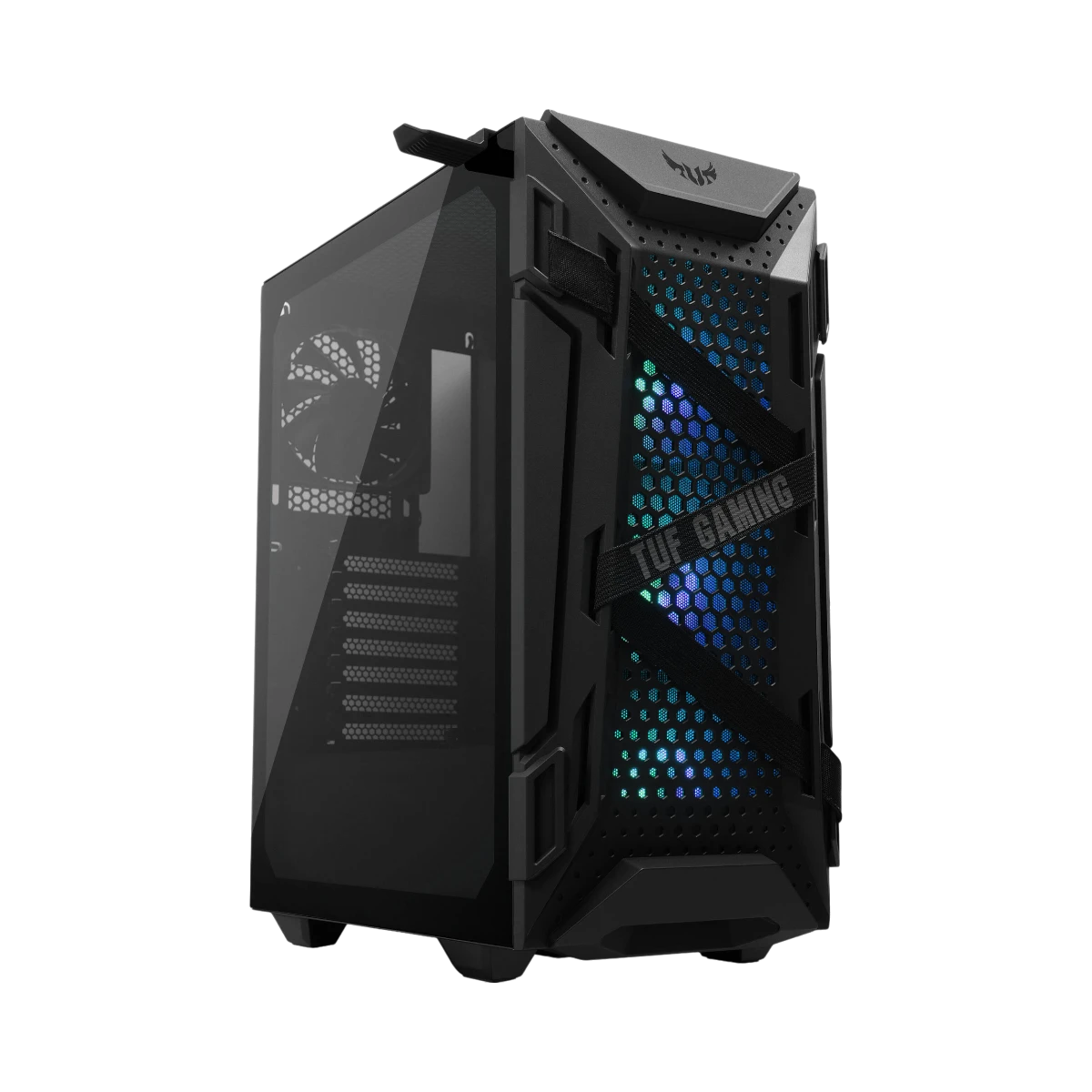 ASUS TUF Gaming GT301 Tempered Glass RGB Mid-Tower Case — Being Shipped