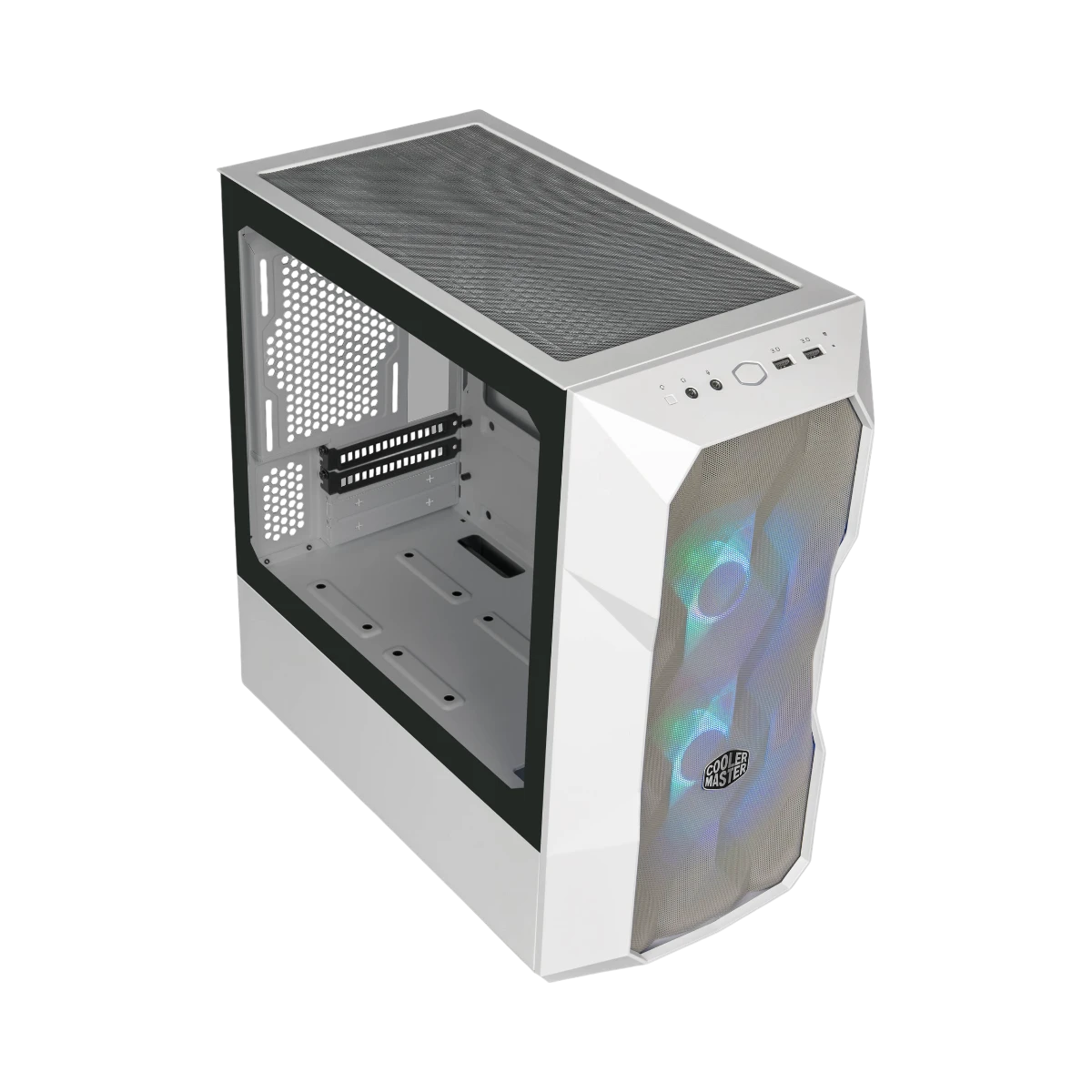 Cooler Master TD300 Mesh Micro-ATX Tower Case (White) — Being Shipped