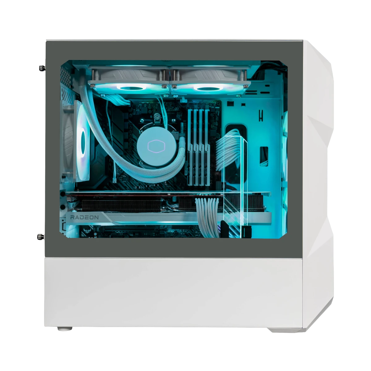 Cooler Master TD300 Mesh Micro-ATX Tower Case (White) — Being Shipped