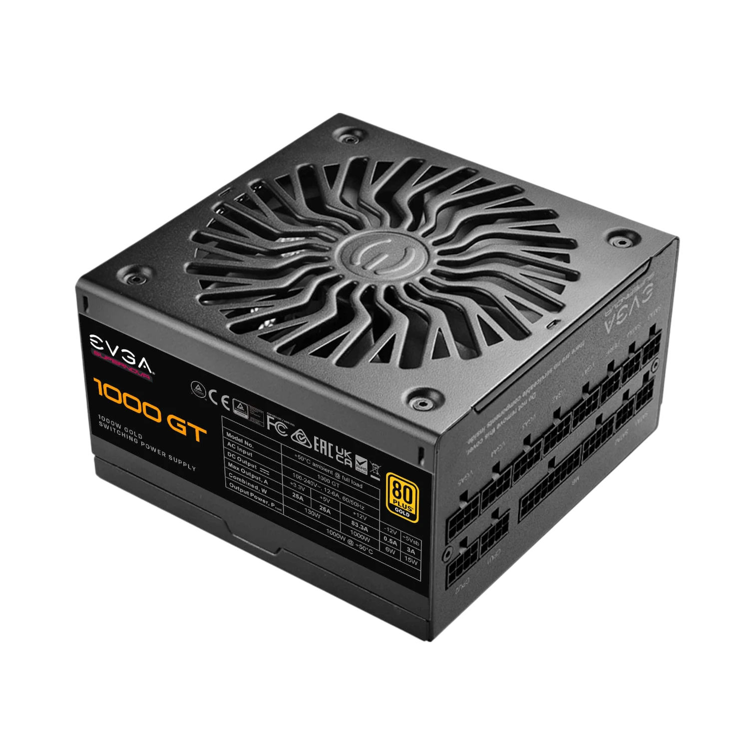 EVGA SuperNOVA 1000 GT 80 Plus Gold Fully Modular Power Supply — Being Shipped