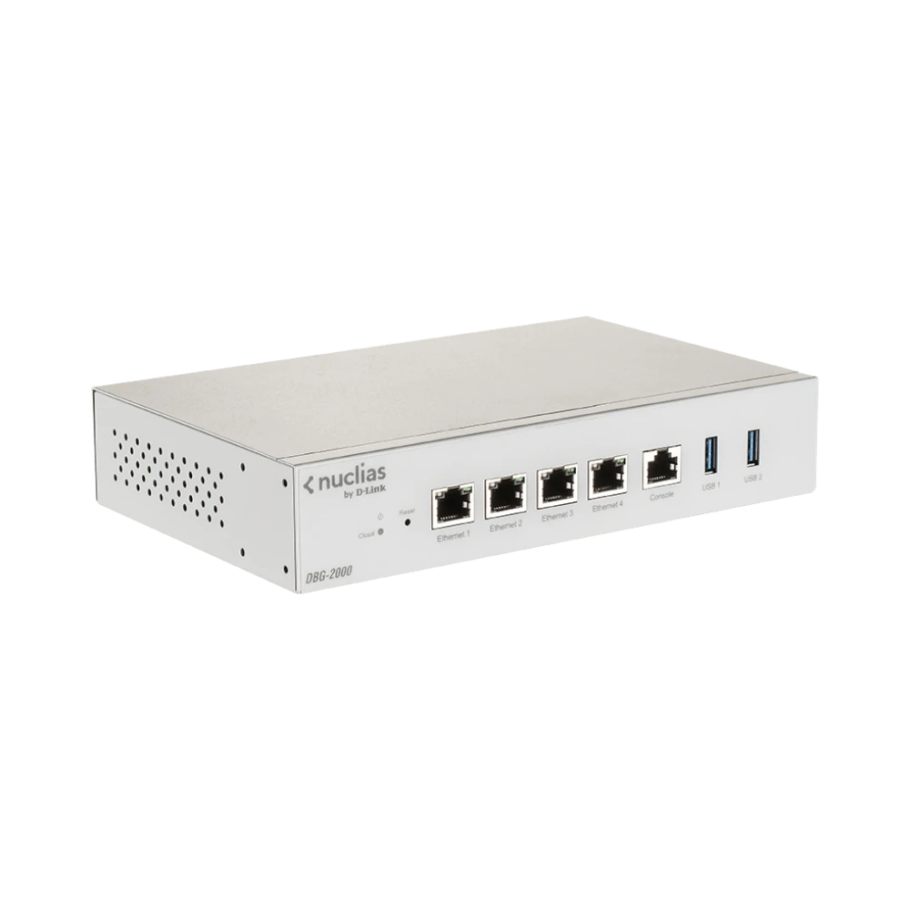 D-Link DBG-2000 Nuclias Cloud-Managed SD-WAN Gateway — Being Shipped