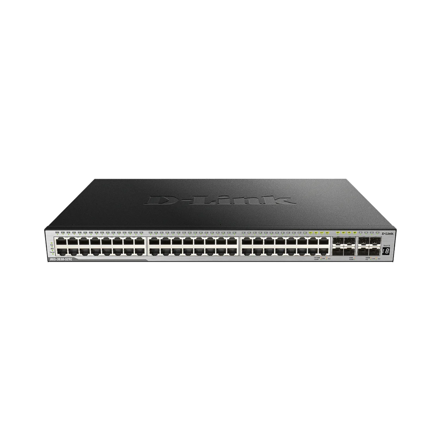 D-Link 10GbE Uplinks 52-Port Managed Stackable Switch — Being Shipped