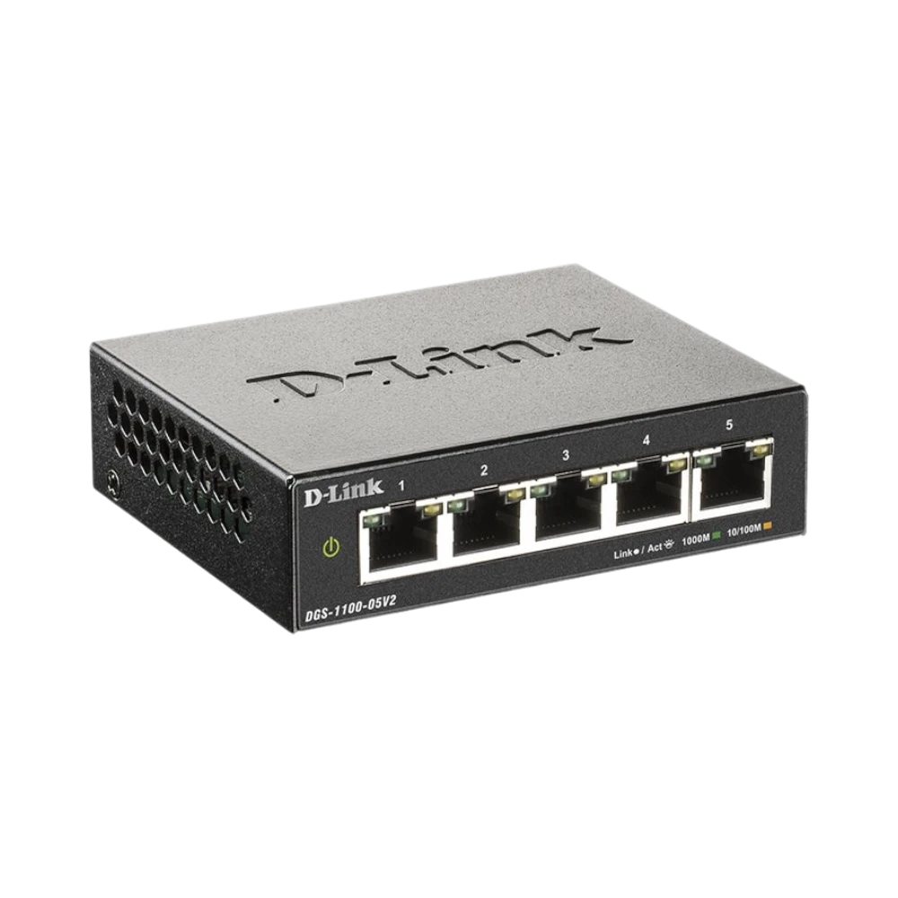 D-Link 5-Port Gigabit Smart Managed Network Switch — Being Shipped