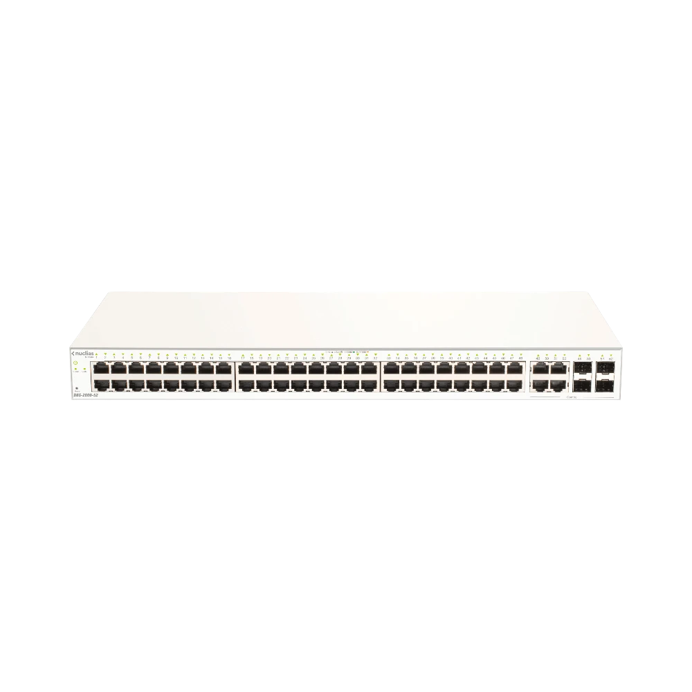 D-Link Nuclias Cloud 52-Port Gigabit Managed Switch — Being Shipped