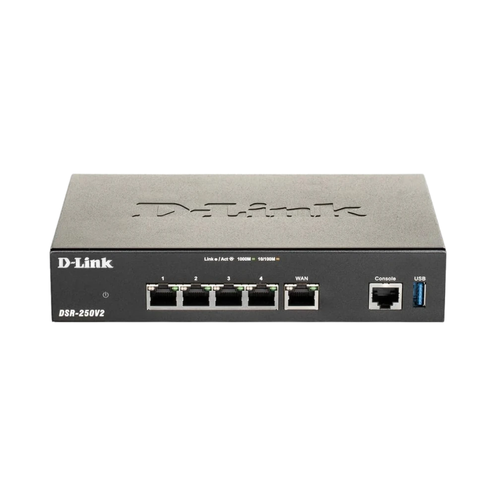 D-Link DSR-250V2 Unified Services VPN Router — Being Shipped