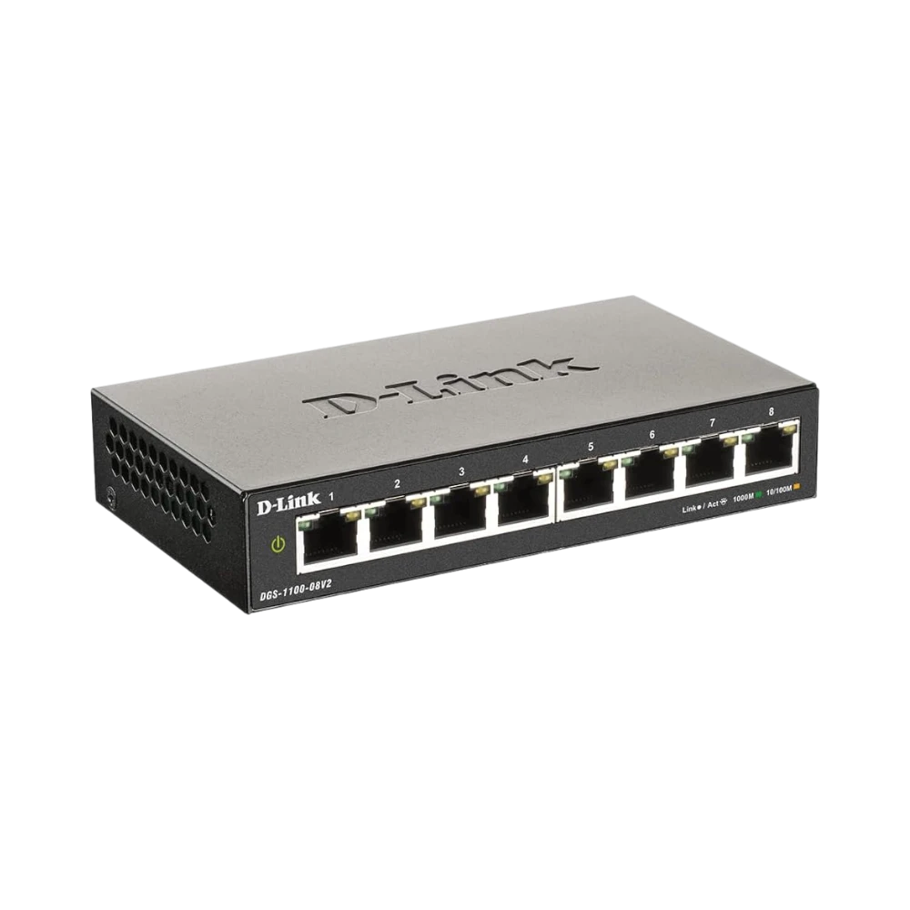 D-Link 8-Port Gigabit Smart Managed Desktop Switch — Being Shipped