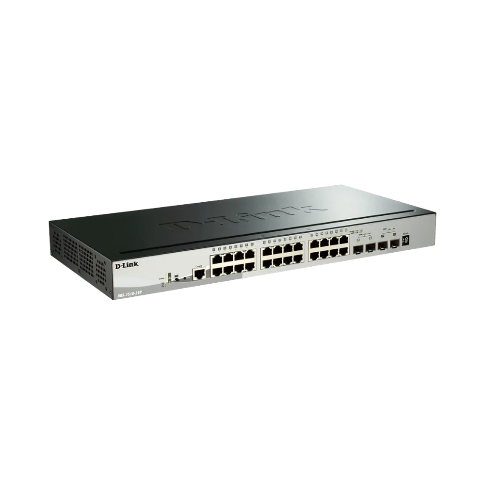 D-Link DGS-1510-28P L3 24 Ports Managed PoE Gigabit Switch — Being Shipped