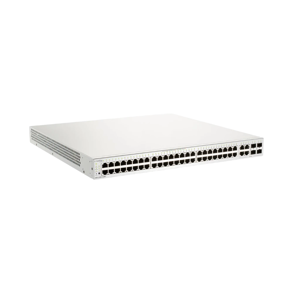 D-Link Nuclias 52-Port PoE Cloud-Managed Gigabit Switch — Being Shipped