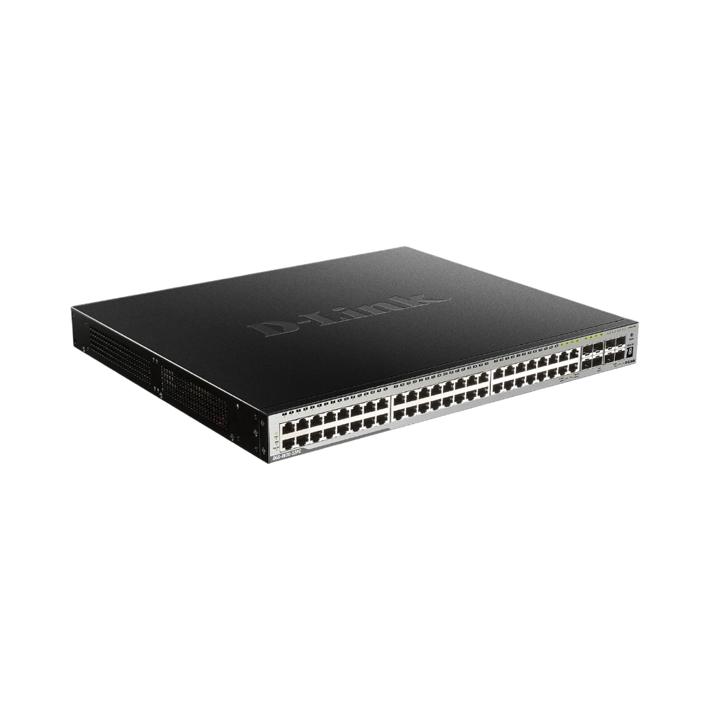 D-Link PoE+ 10GbE 52-Port Managed Stackable Switch — Being Shipped