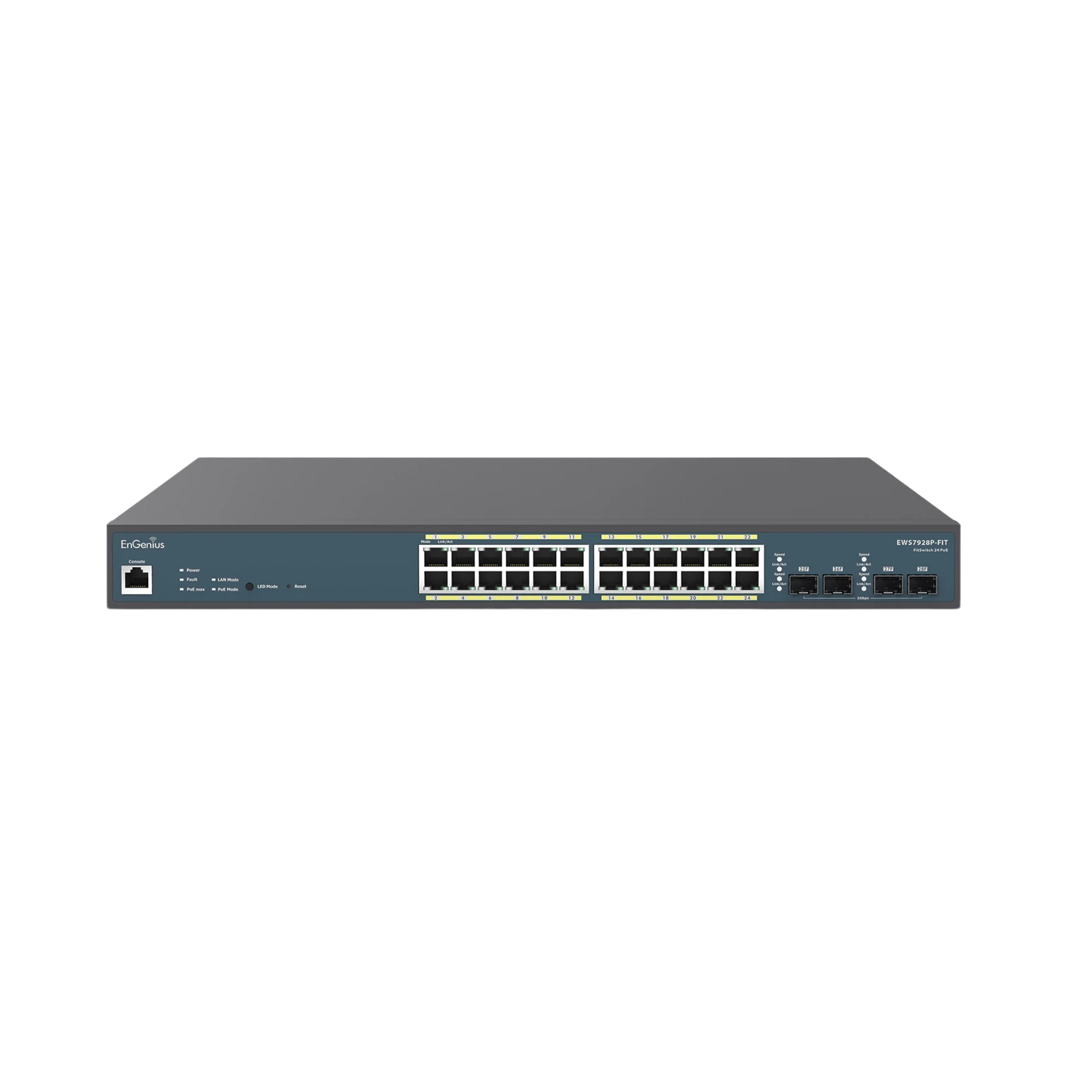 EnGenius EWS7928P-FIT Fit 24-Port Gigabit PoE+ Compliant Managed Network Switch — Being Shipped