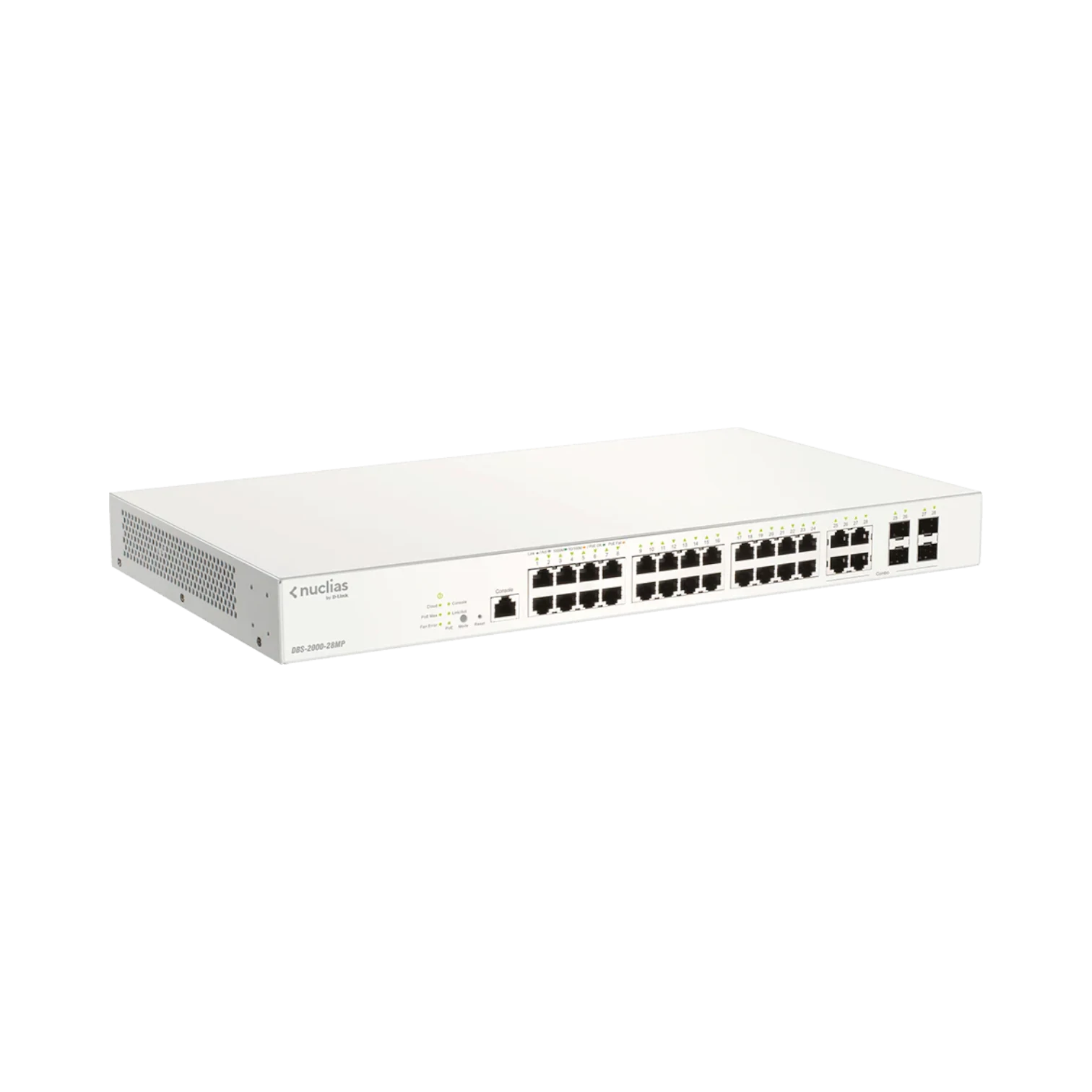 D-Link Nuclias Cloud 370W 28-Port PoE Switch — Being Shipped