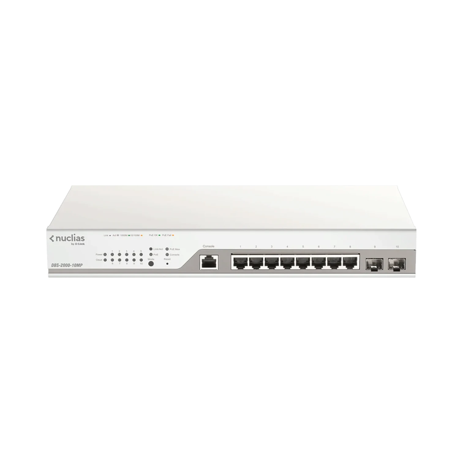 D-Link 10-Port PoE+ Gigabit Cloud-Managed Switch — Being Shipped