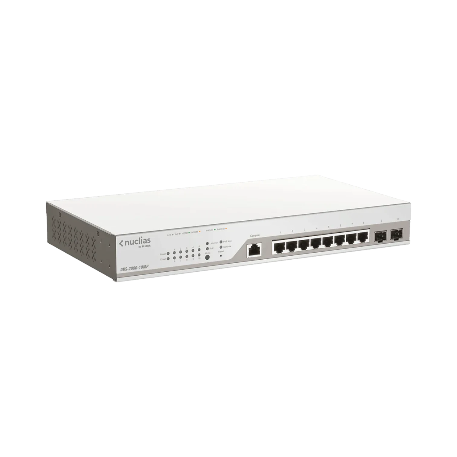 D-Link 10-Port PoE+ Gigabit Cloud-Managed Switch — Being Shipped