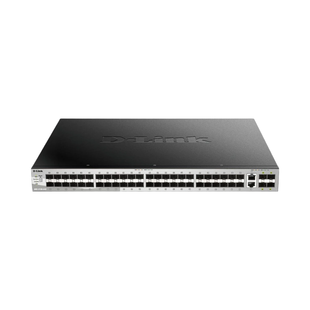 D-Link 10GbE Uplink 54-Port L3 Managed Gigabit Switch — Being Shipped