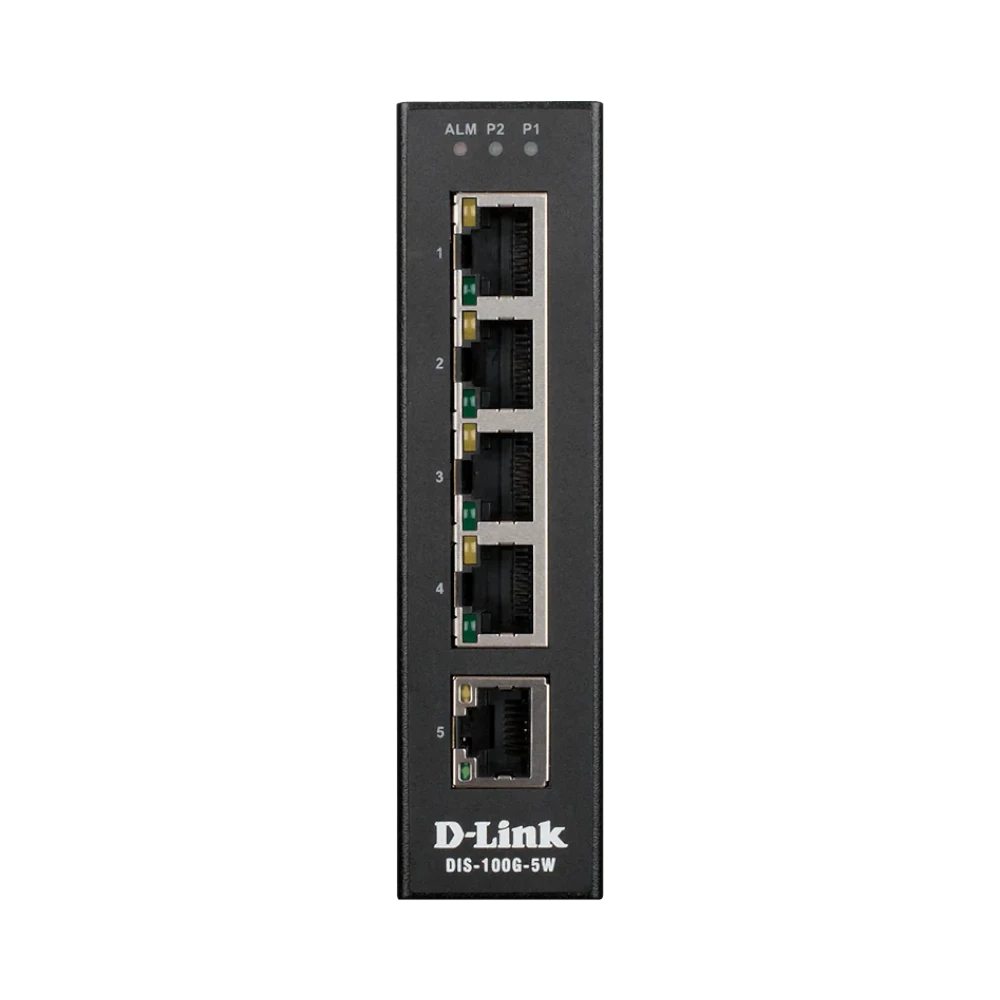 D-Link 5-Port Gigabit Industrial Unmanaged Switch — Being Shipped