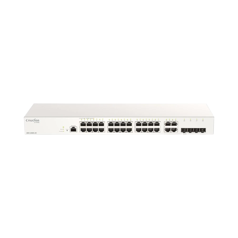 D-Link Nuclias 28-Port Cloud-Managed Gigabit Switch — Being Shipped