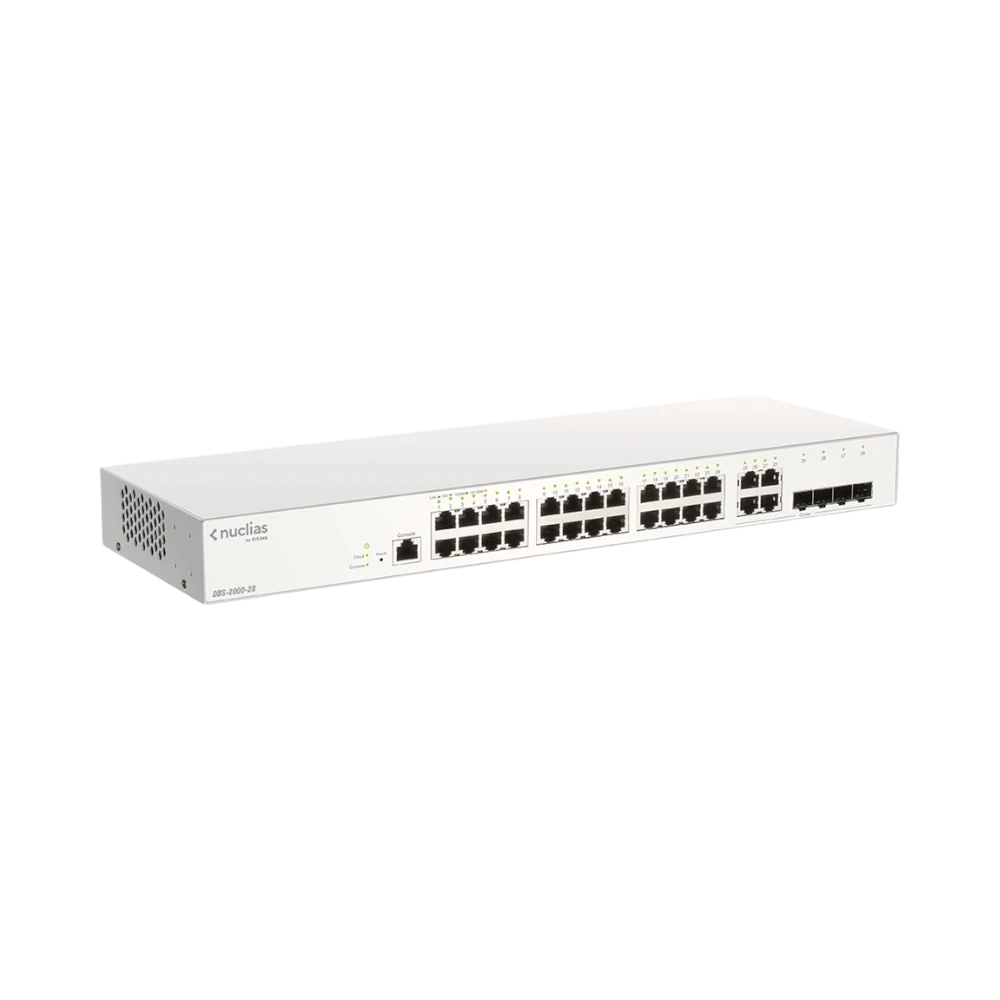 D-Link Nuclias 28-Port Cloud-Managed Gigabit Switch — Being Shipped