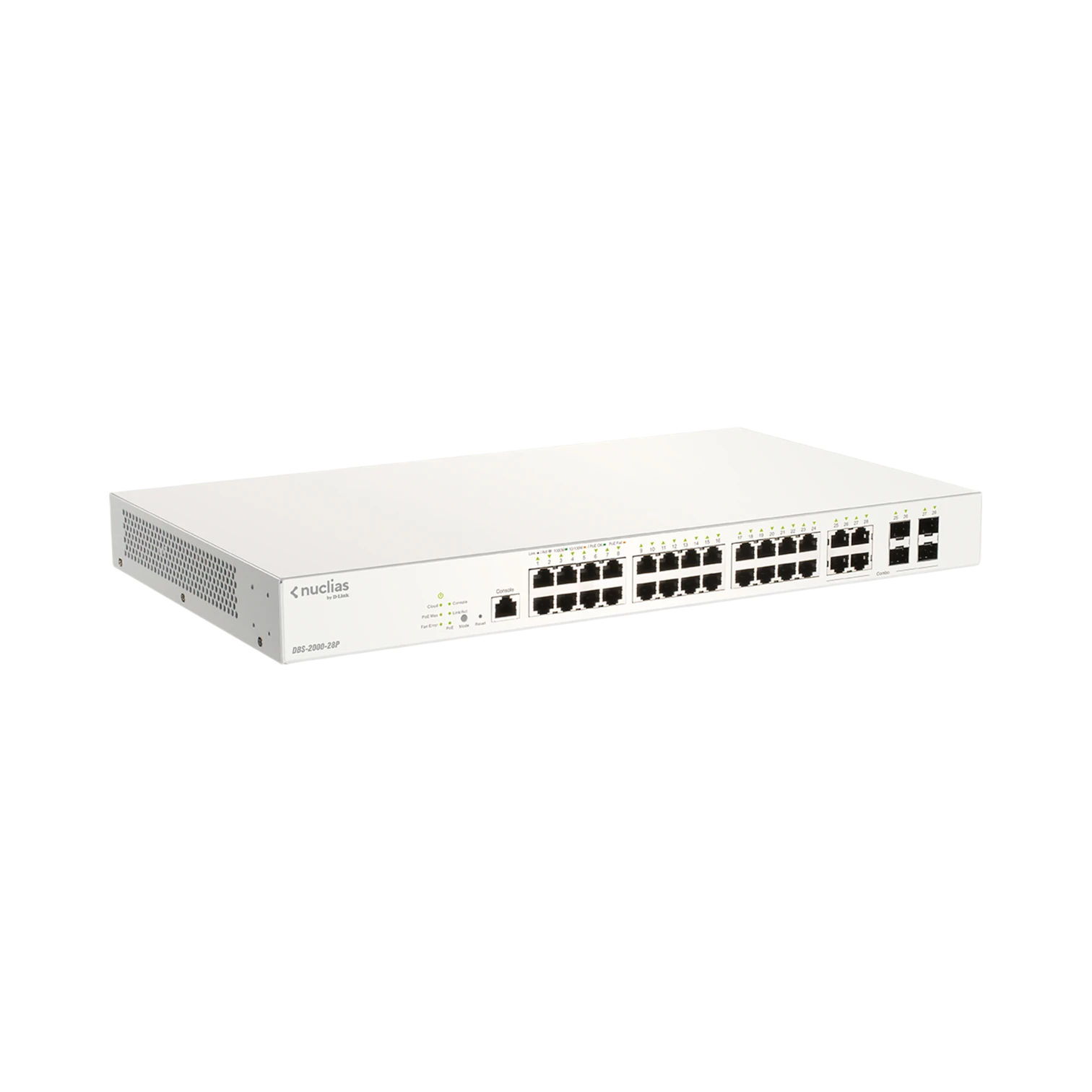 D-Link Nuclias Cloud 193W 28-Port PoE Gigabit Switch — Being Shipped