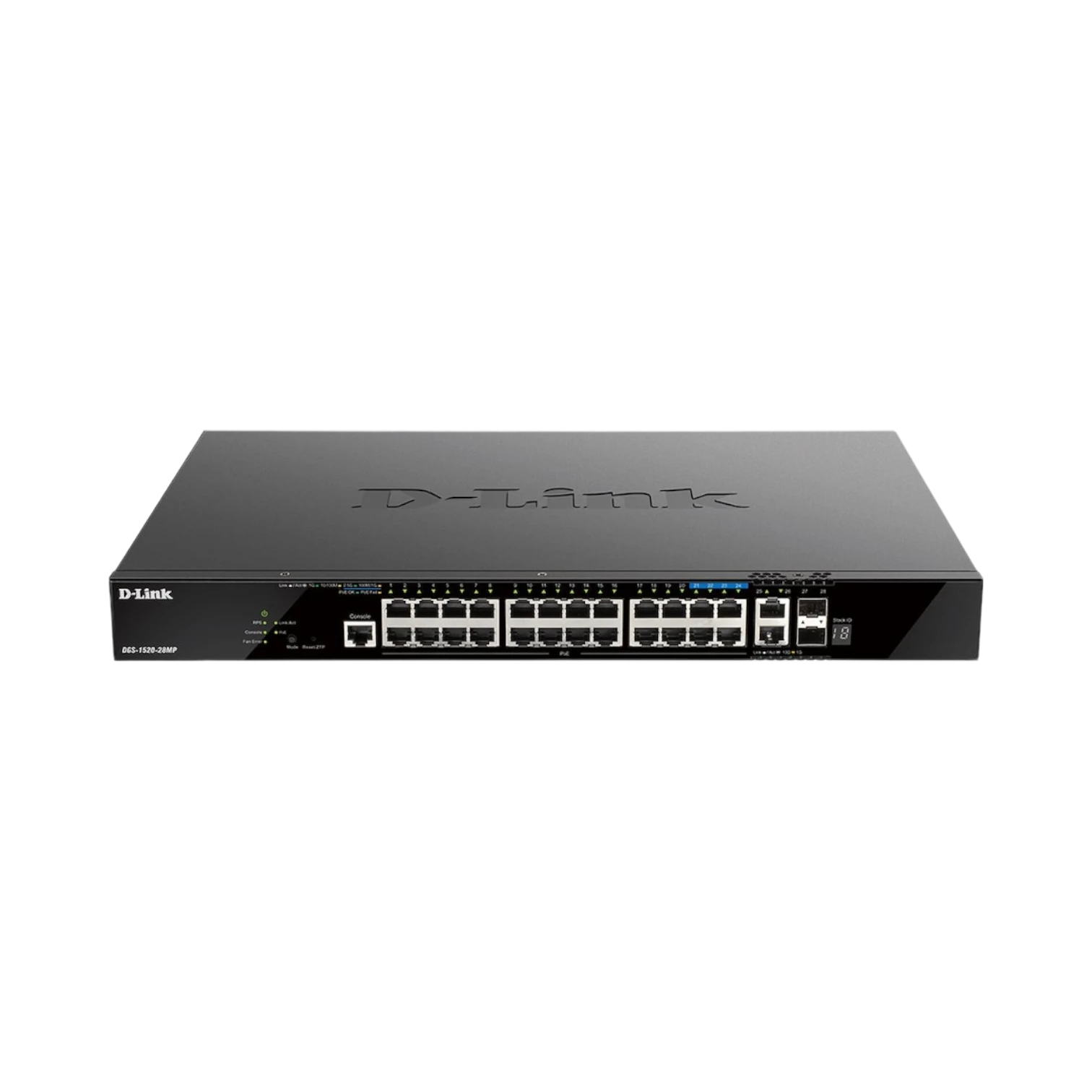 D-Link Multi-Gig 10G Uplinks 28-Port Gigabit Smart PoE+ Switch — Being Shipped