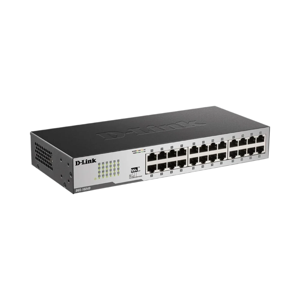 D-Link 24-Ports Gigabit Unmanaged Plug & Play Switch — Being Shipped