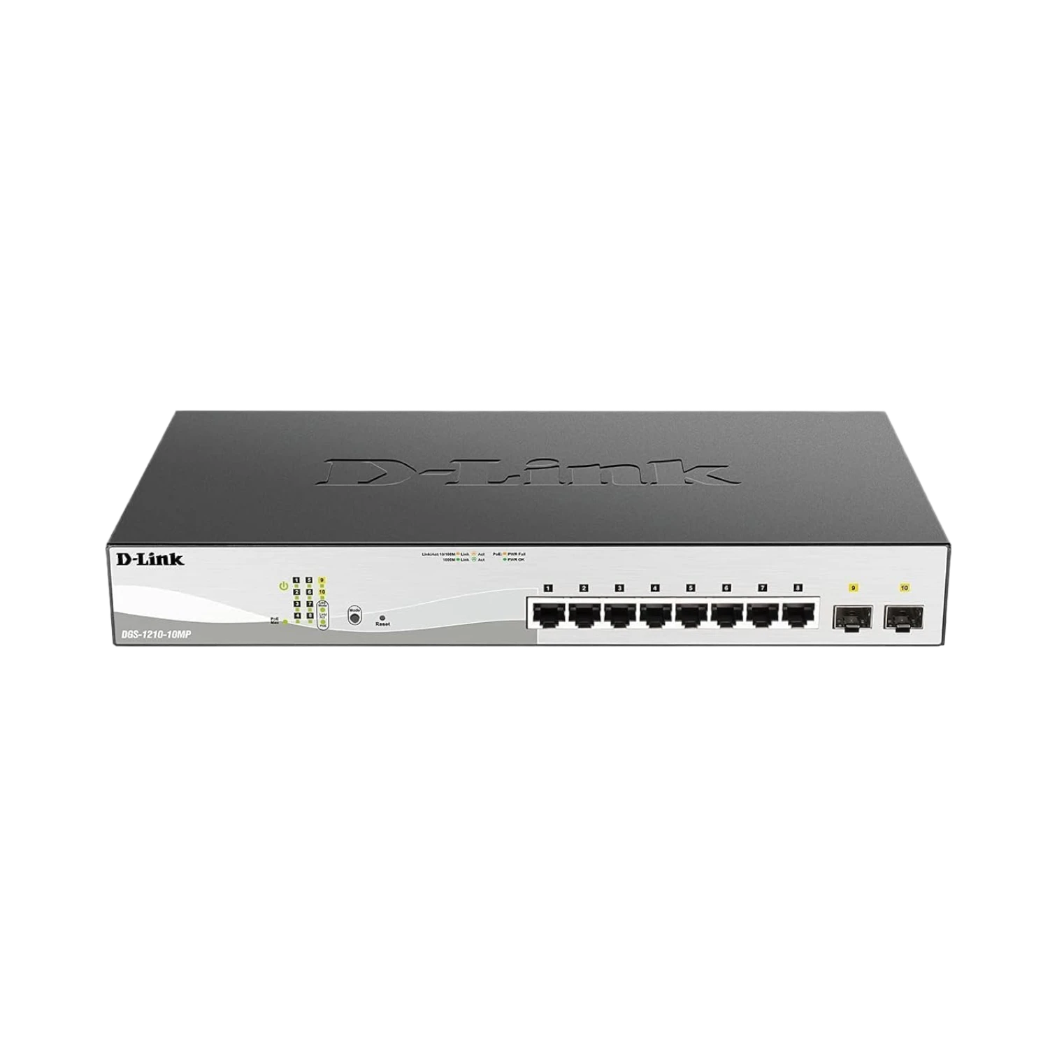 D-Link 130W 10-Port Gigabit PoE+ Smart Managed Switch — Being Shipped