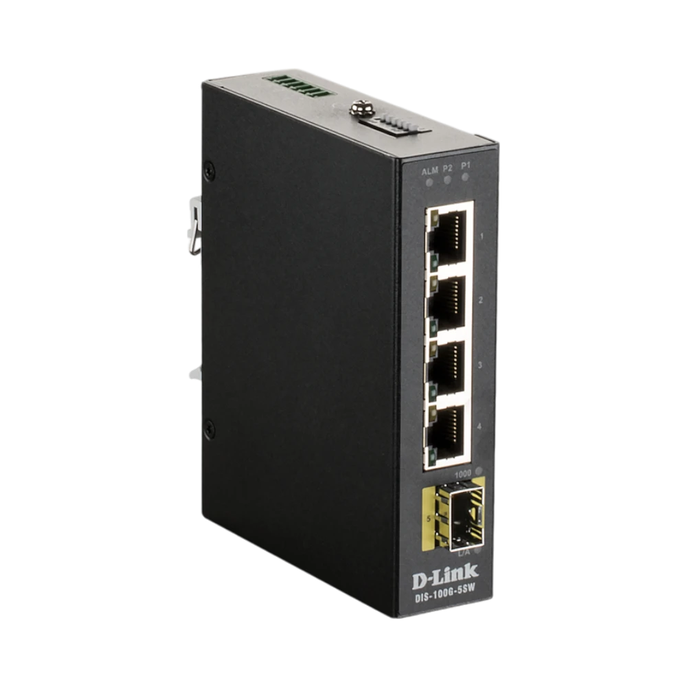 D-Link 5-Port Gigabit Industrial Unmanaged Switch — Being Shipped