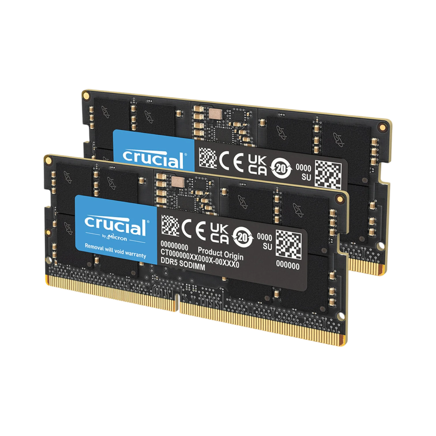 Crucial 32GB DDR5 5200 MHz SO-DIMM Laptop Memory Kit (2 x 16GB) — Being Shipped