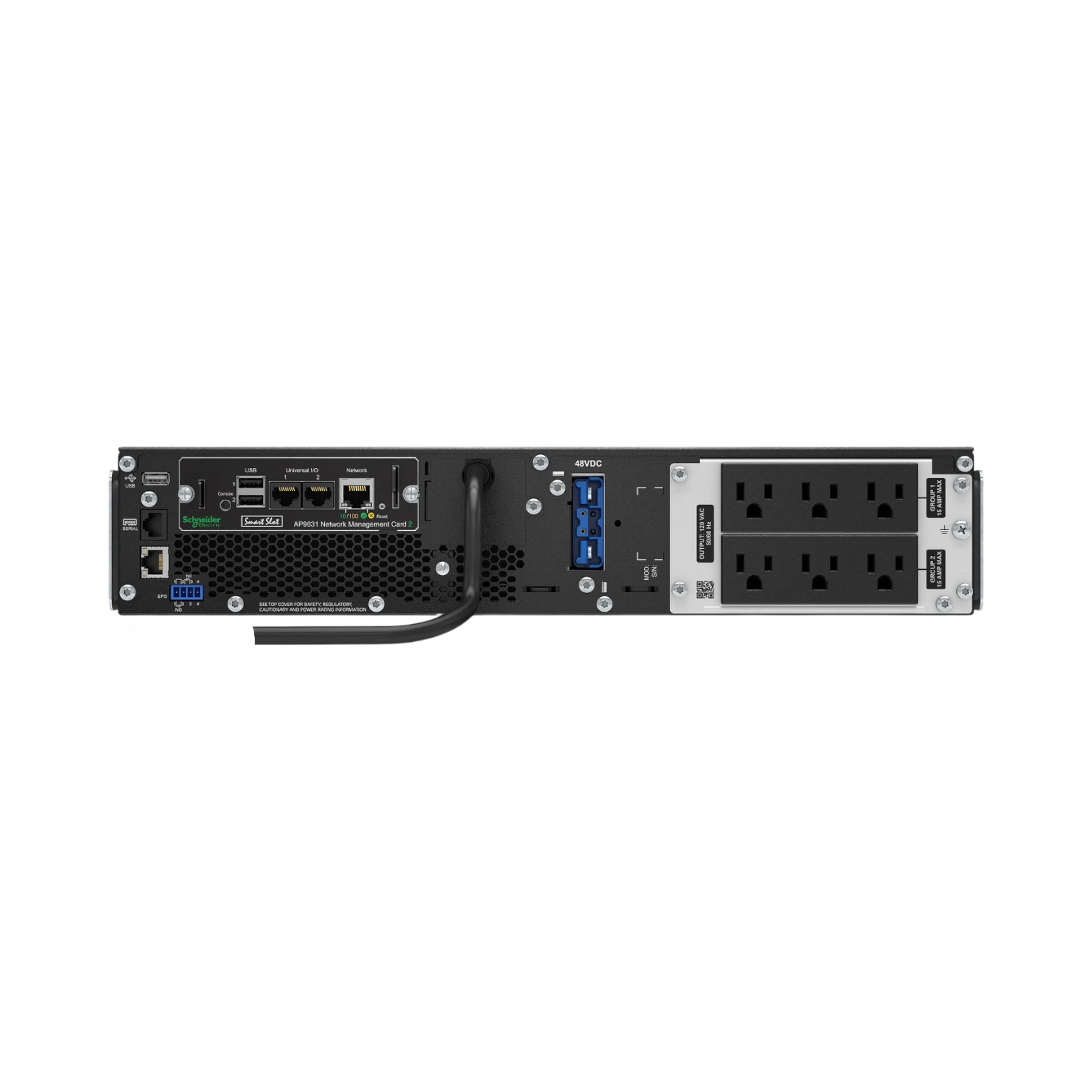 APC Smart-UPS SRT 1000VA Rack Mount with 120V Network Management Card — Being Shipped