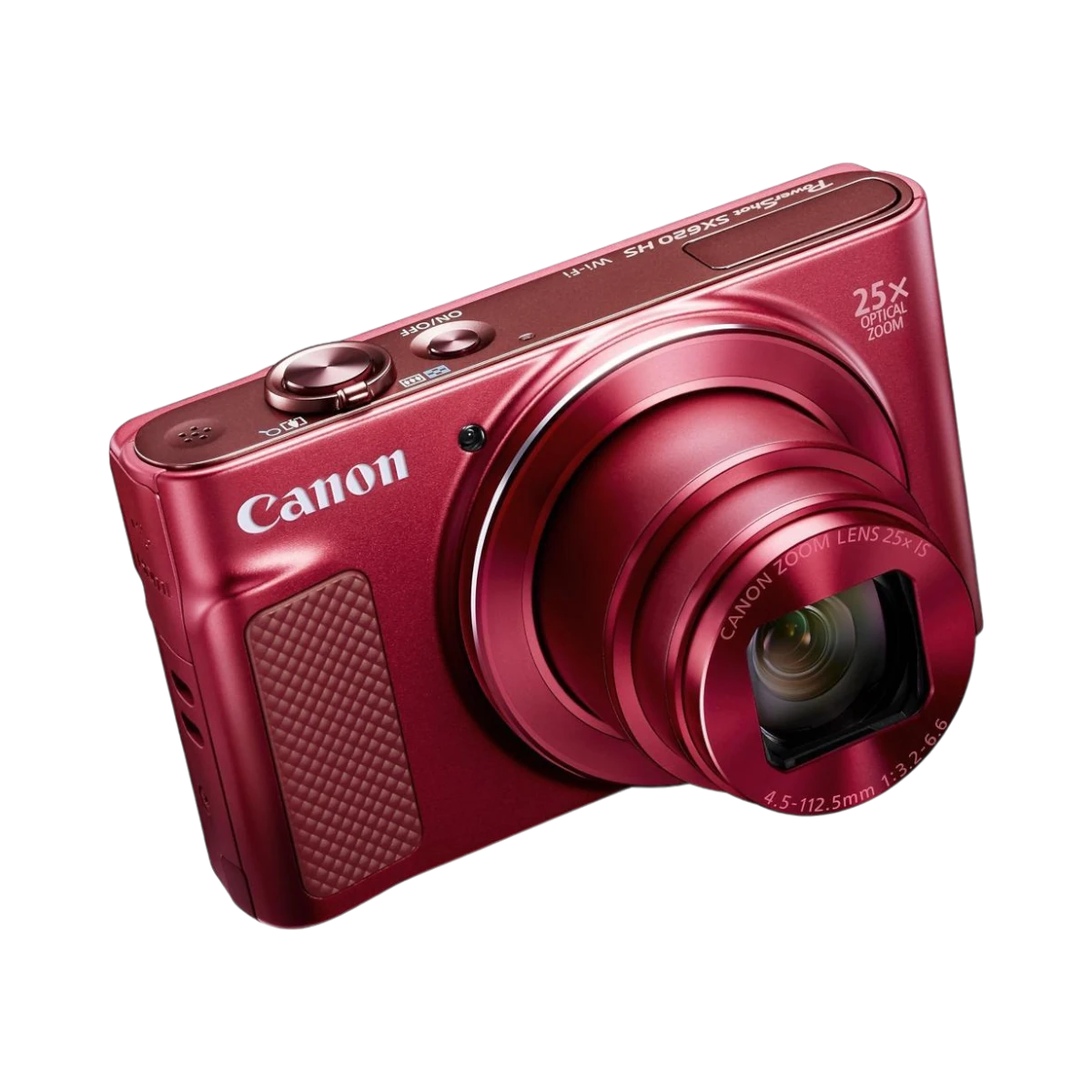 Canon PowerShot SX620 HS 25x Zoom Wi-Fi Digital Camera (Red) — Being Shipped