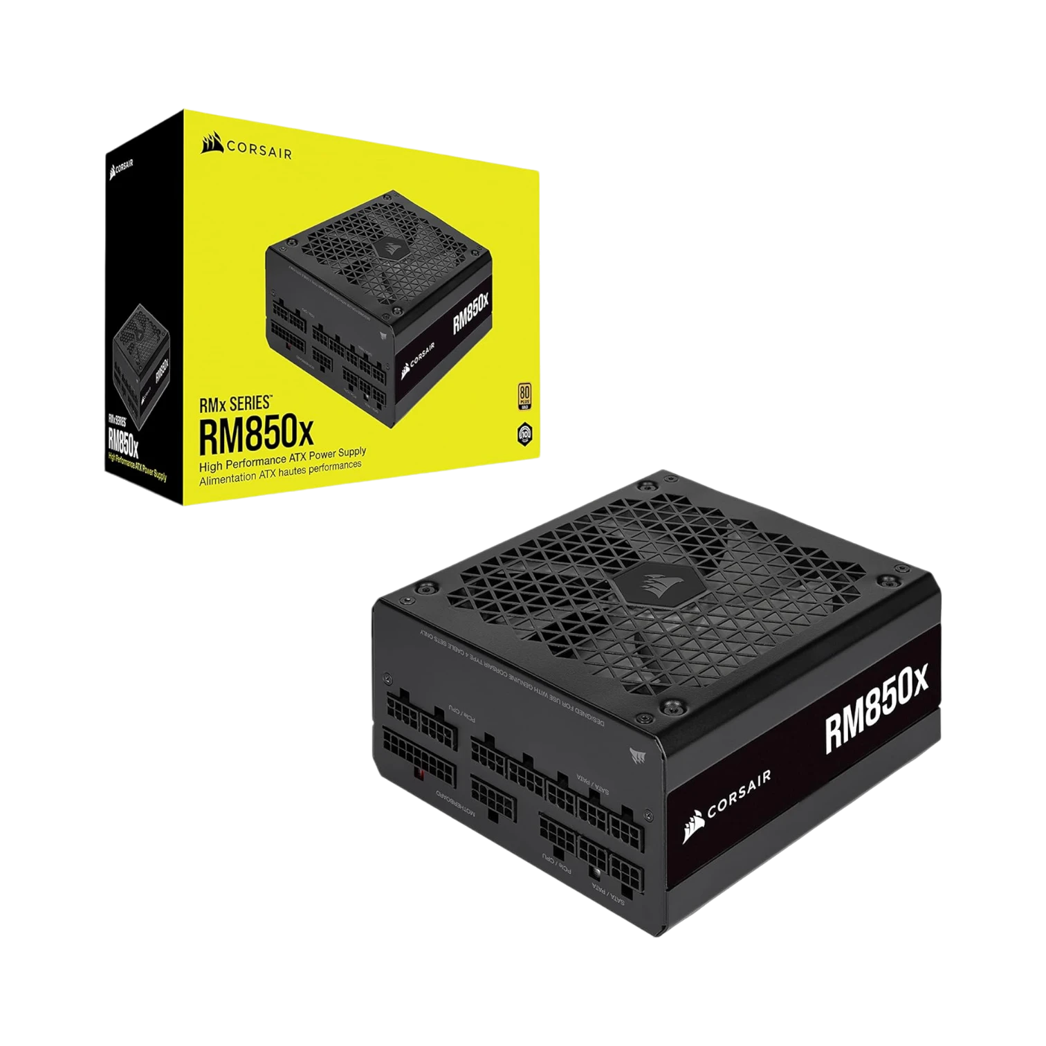 Corsair RM850 850W 80 PLUS Gold Modular Power Supply (Black) — Being Shipped