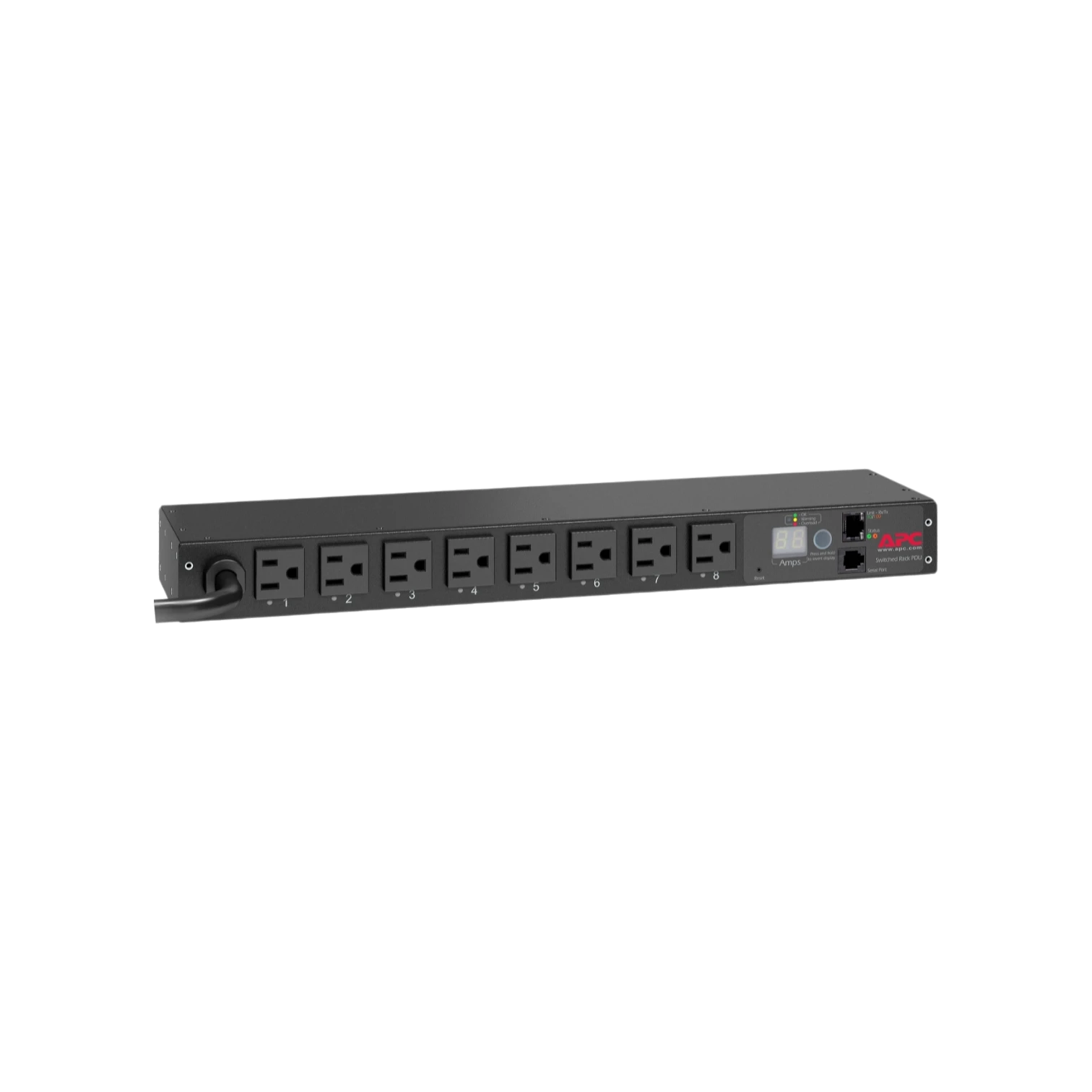 APC 1U 120V 15A 8 x NEMA Outlets Switched Rack Power Distribution Unit — Being Shipped