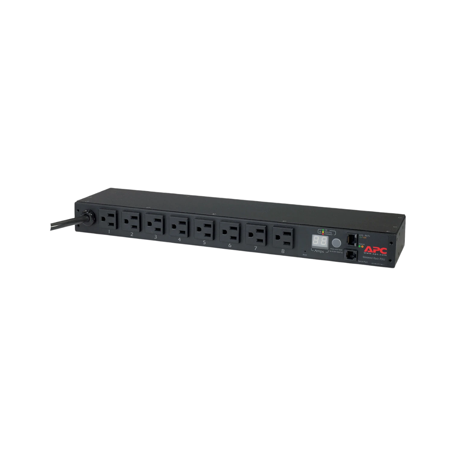 APC Metered 1U 15A 100/120V 8-Outlet Rack Power Distribution Unit — Being Shipped