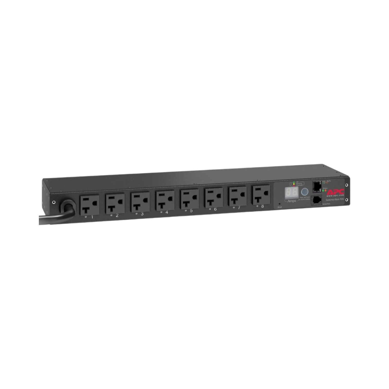 APC 20A 120V 1U 8-Outlet Switched Rack Power Distribution Unit — Being Shipped