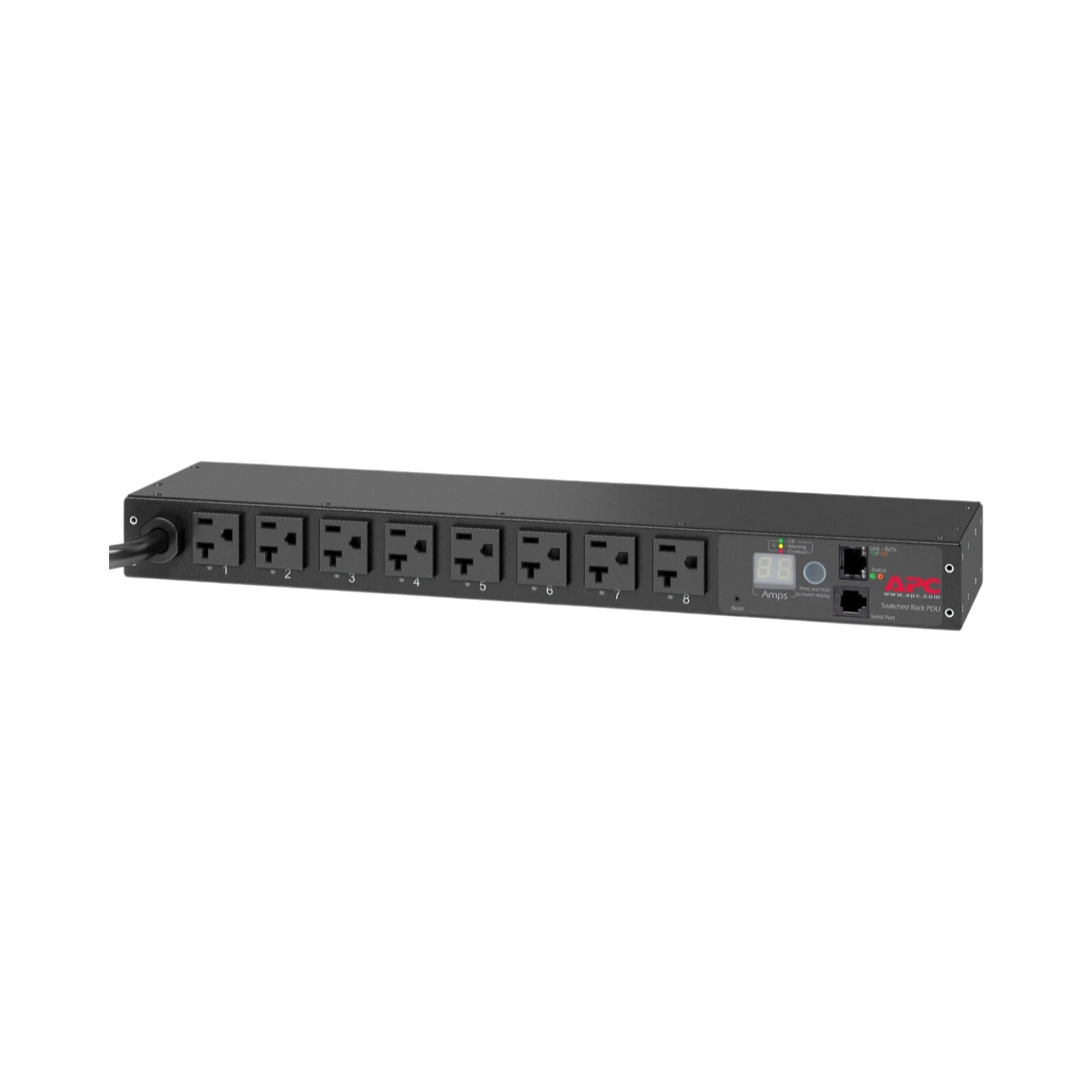 APC 20A 120V 1U 8-Outlet Switched Rack Power Distribution Unit — Being Shipped