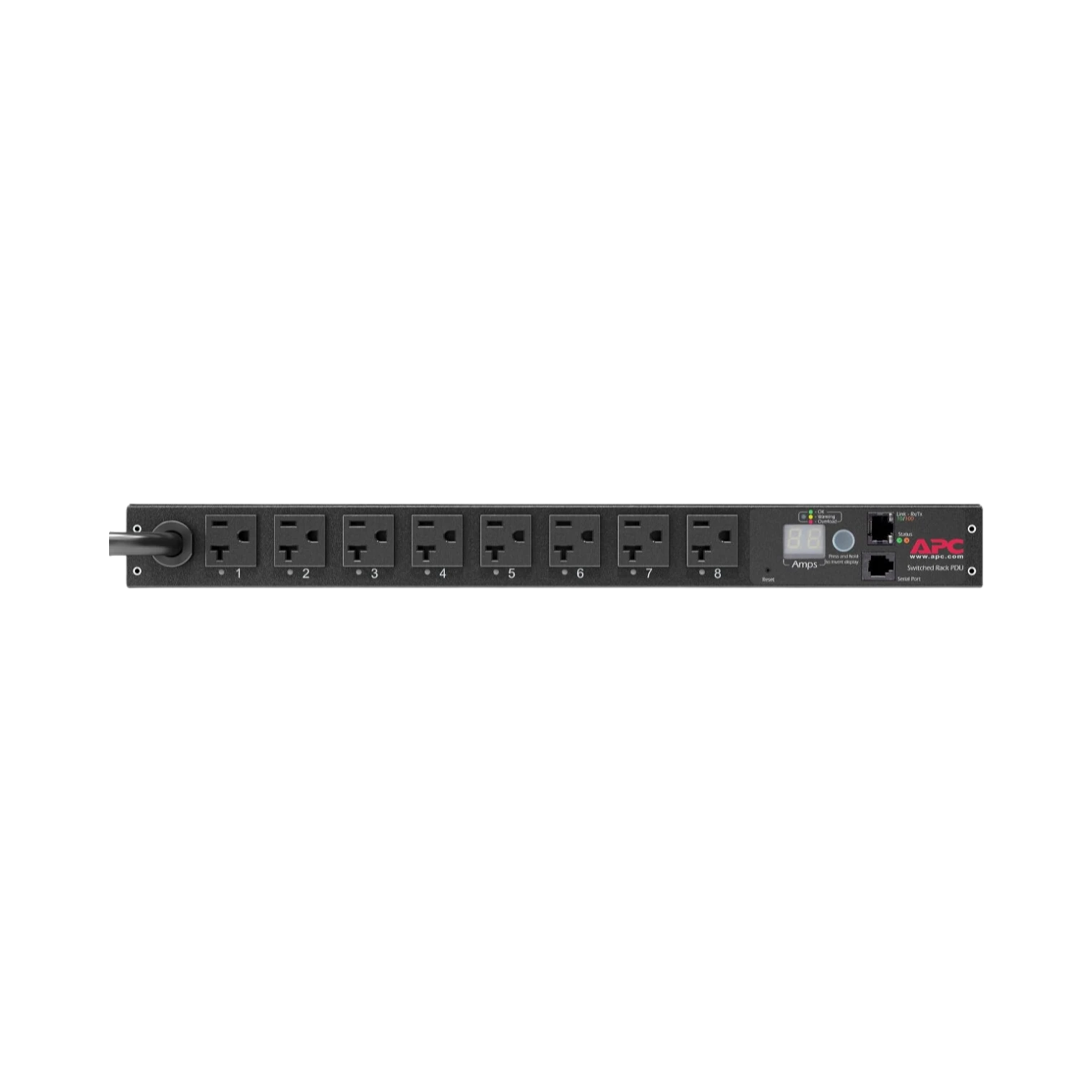 APC 20A 120V 1U 8-Outlet Switched Rack Power Distribution Unit — Being Shipped