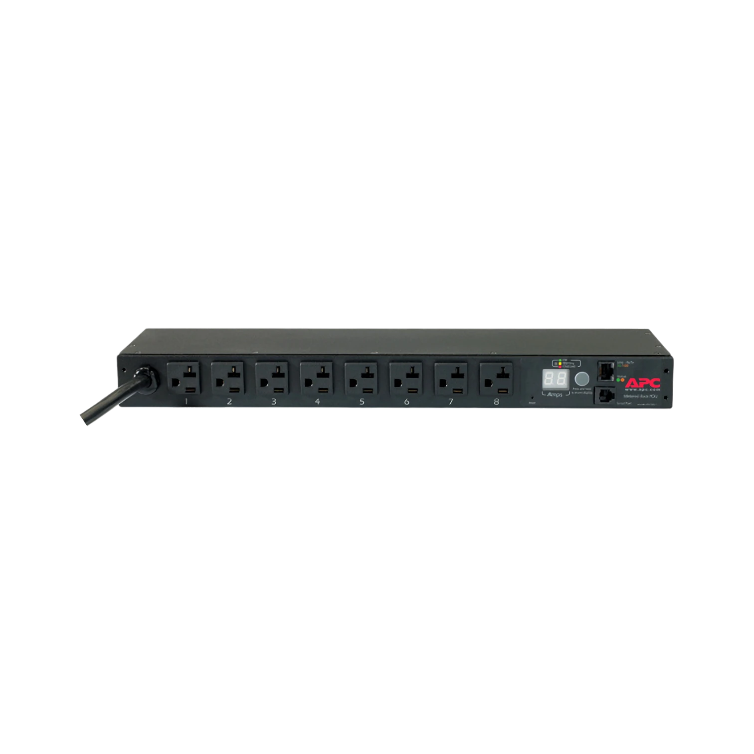 APC Metered 1U 20A 120V 8-Outlets Rack Power Distribution Unit — Being Shipped