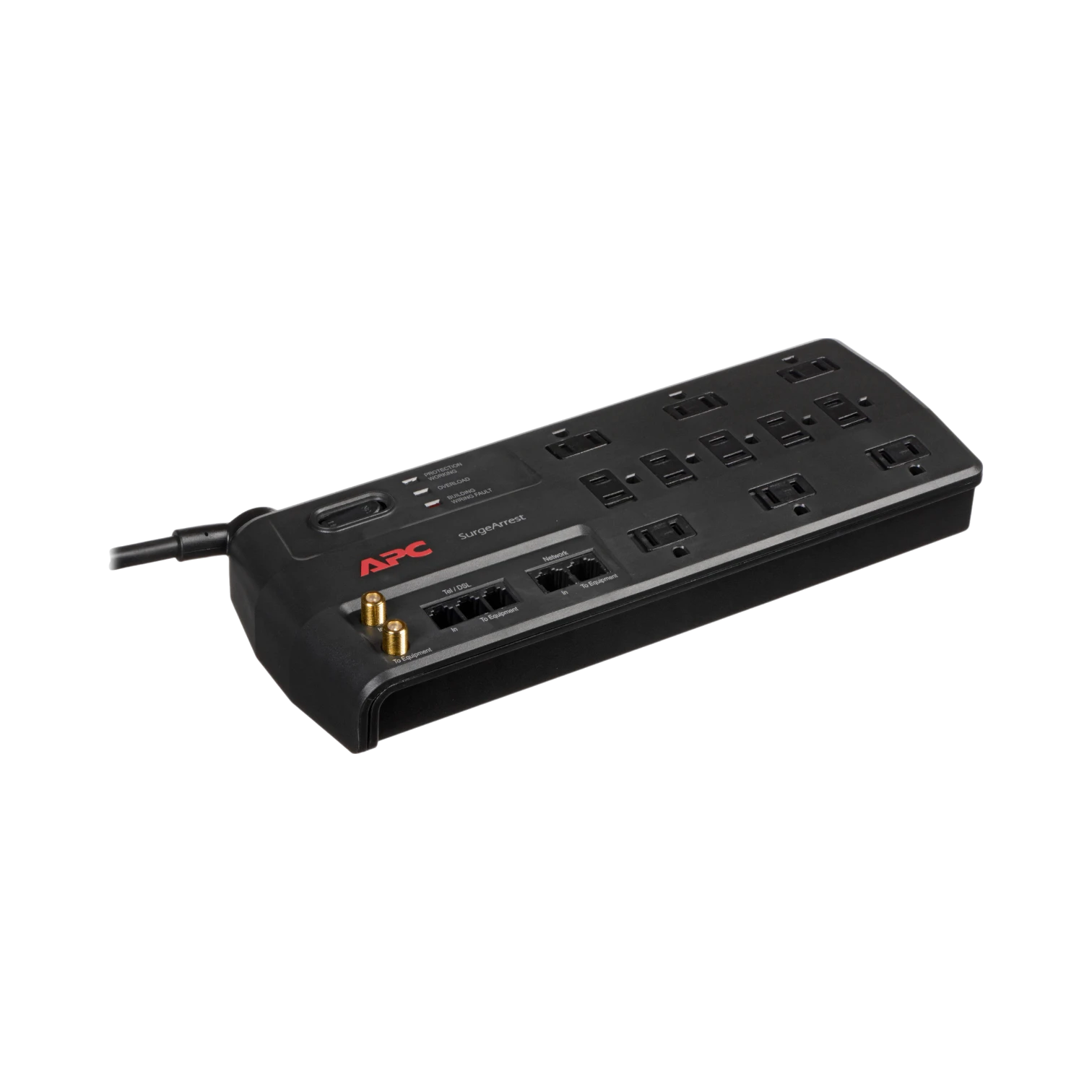 APC SurgeArrest 11-Outlet Power Strip with Coax & Ethernet — Being Shipped