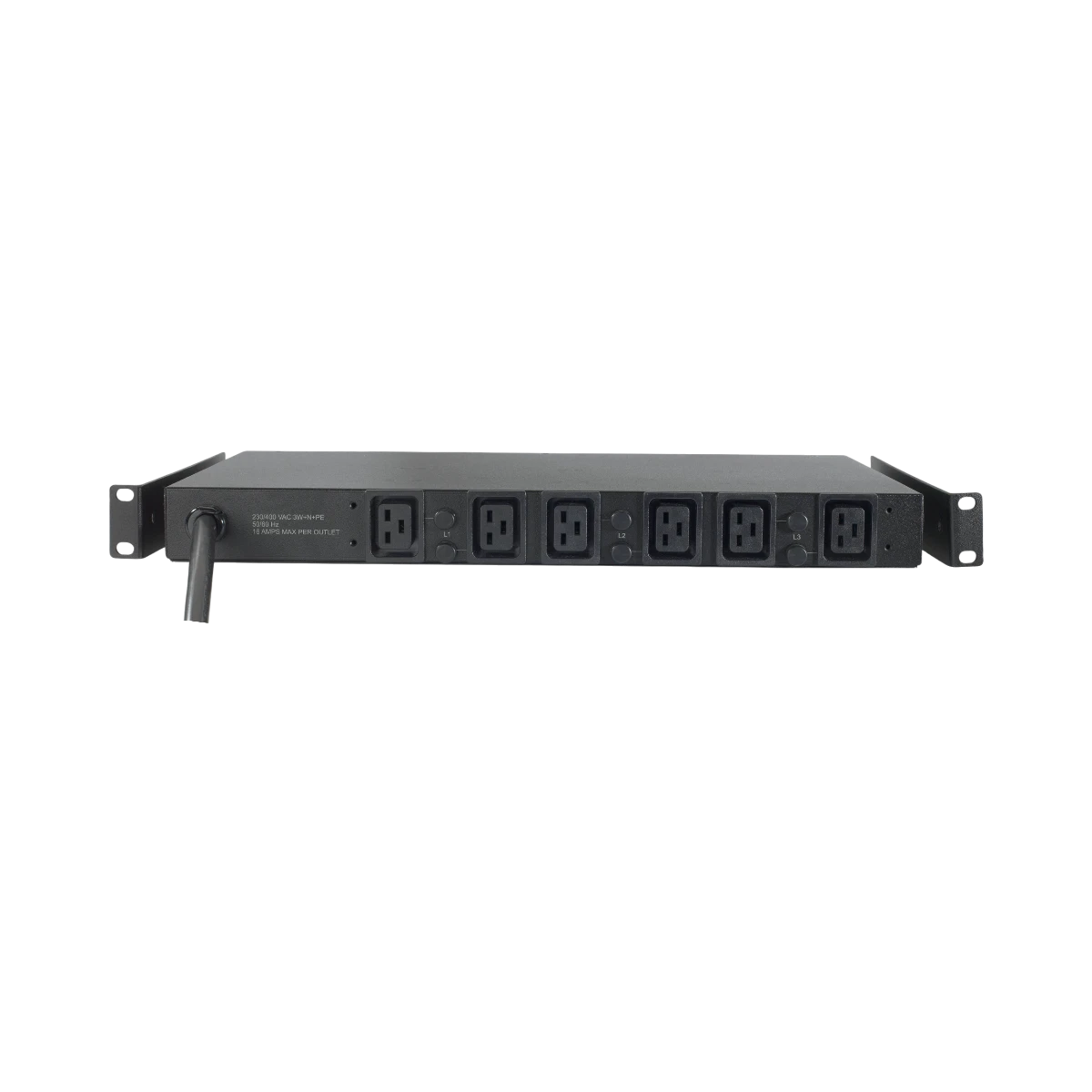 APC Basic 1U 14.4kW 208V 6 x C19 Outlets Rack Power Distribution Unit — Being Shipped