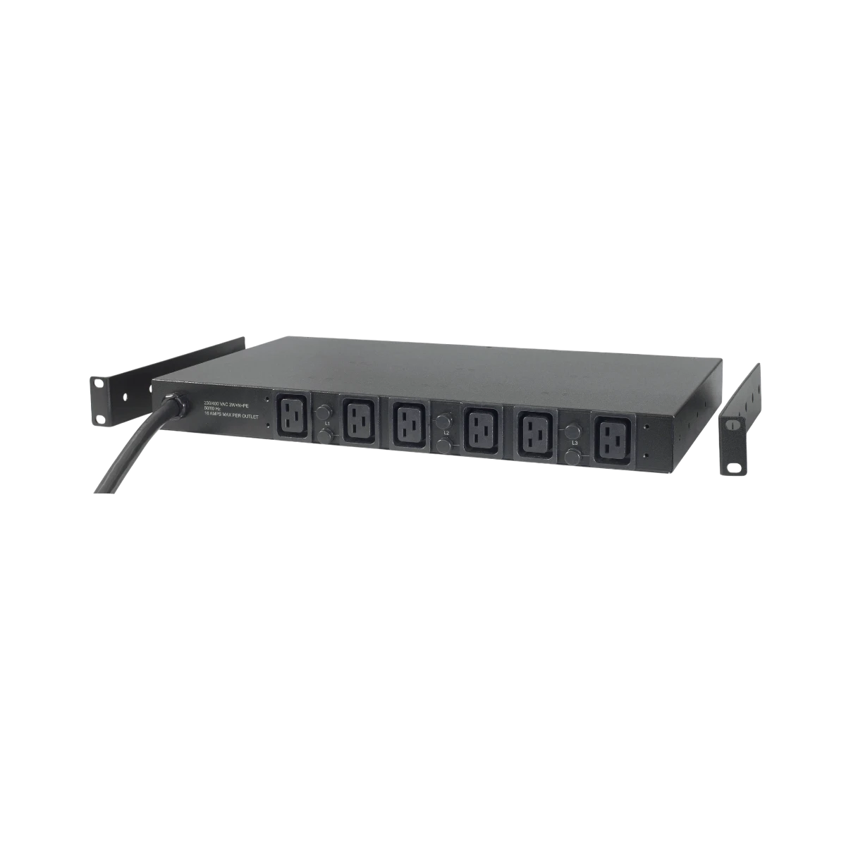 APC Basic 1U 14.4kW 208V 6 x C19 Outlets Rack Power Distribution Unit — Being Shipped