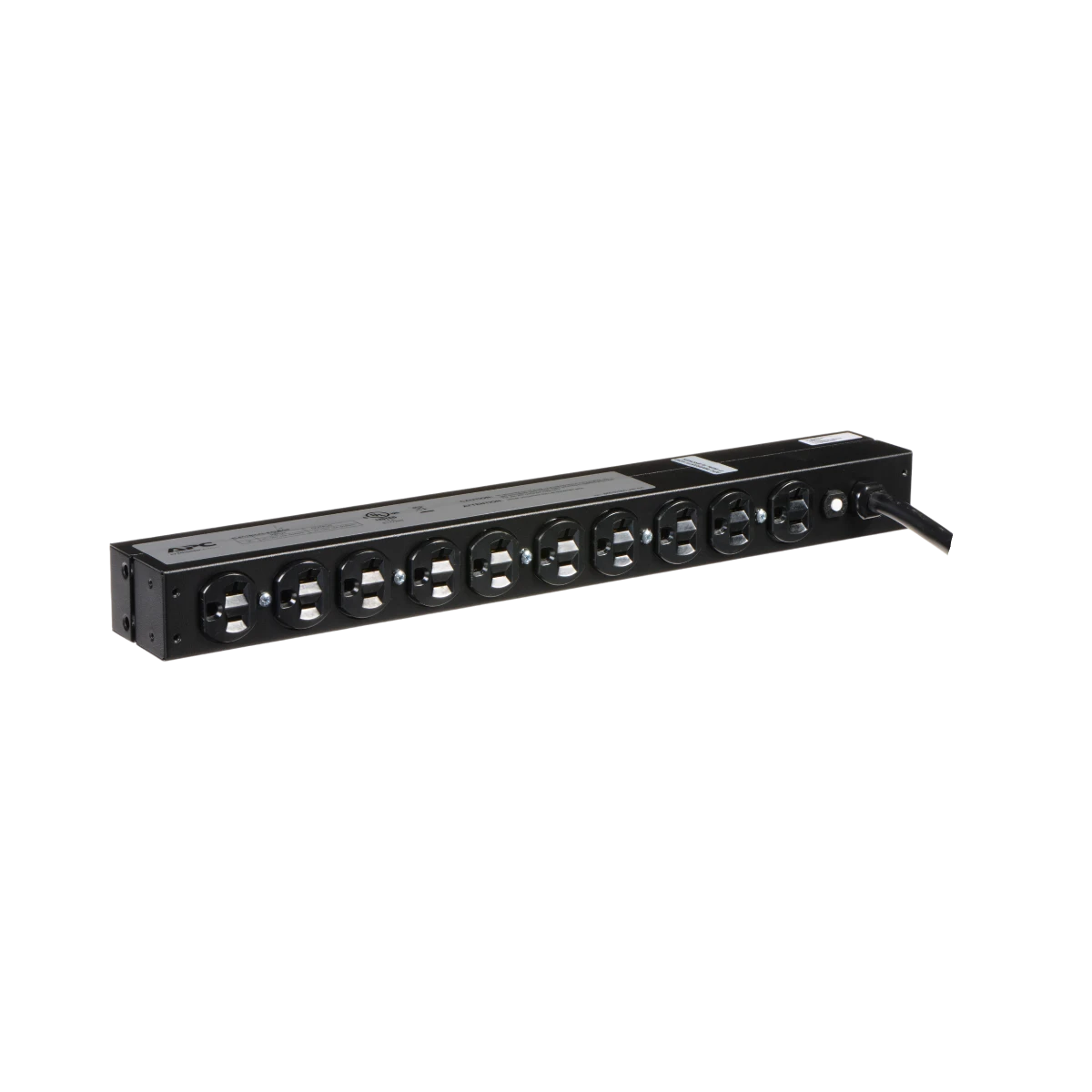 APC Basic 1U 20A 120V 10-Outlets Rack Power Distribution Unit — Being Shipped