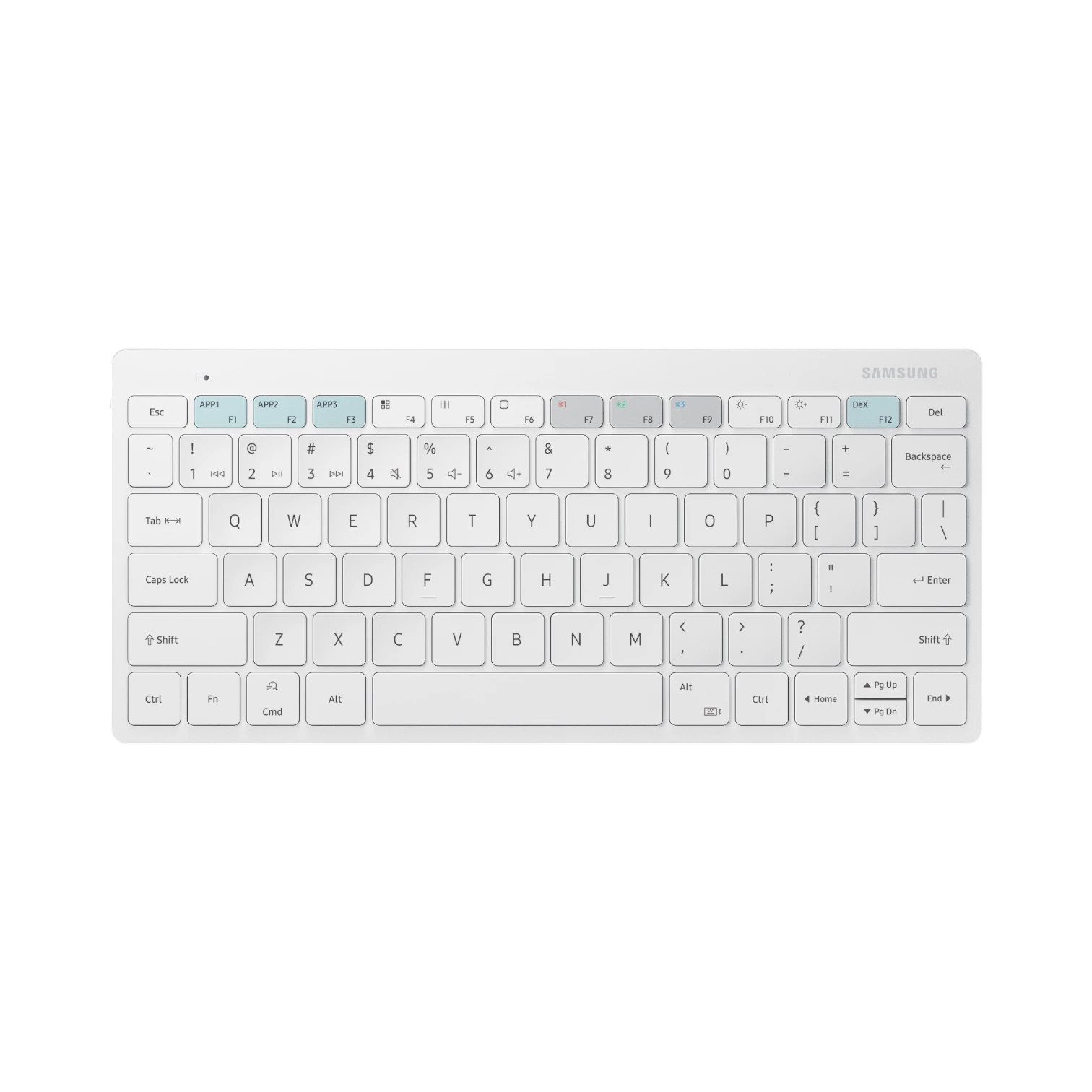 Samsung Trio 500 Wireless Bluetooth Keyboard (White) — Being Shipped