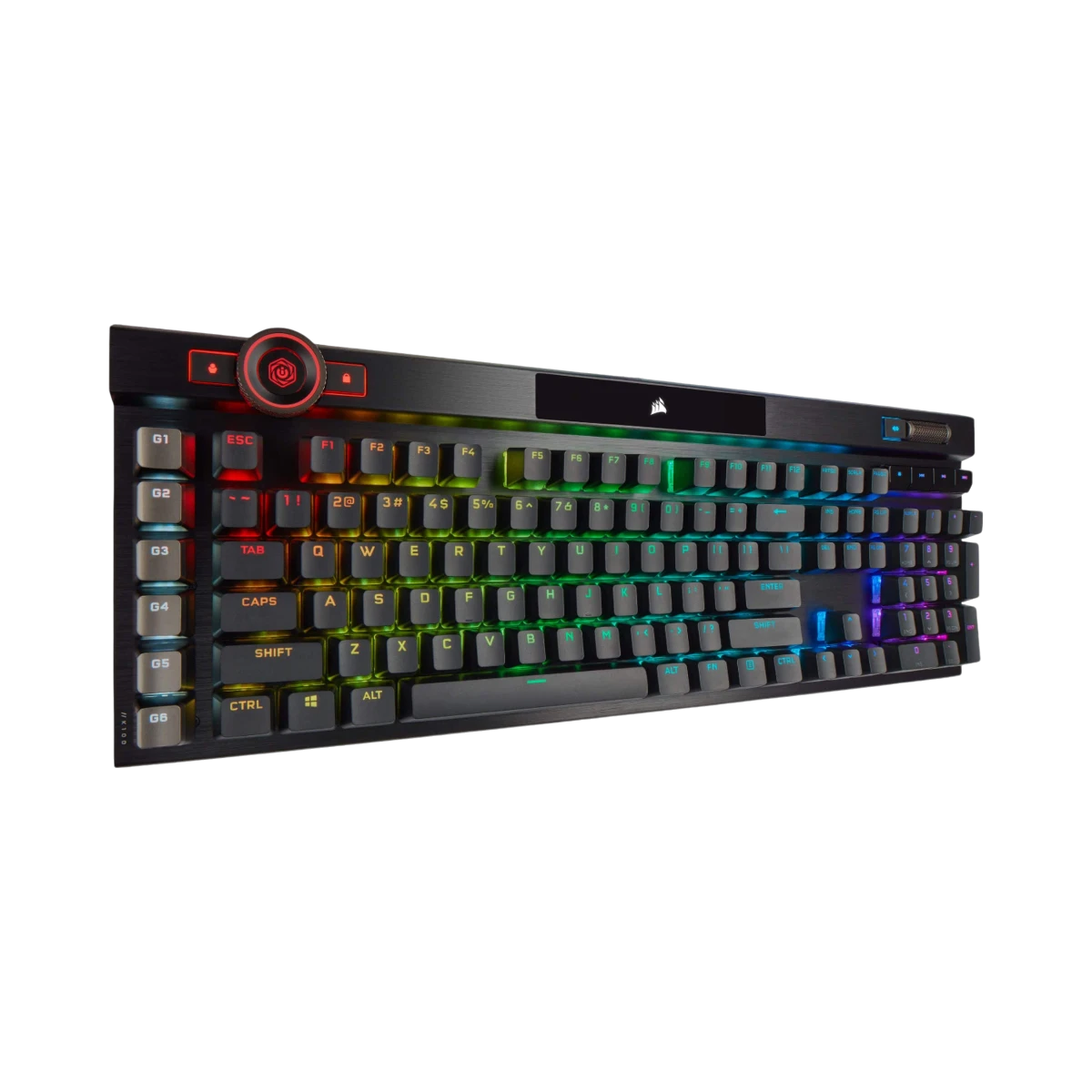 Corsair K100 RGB Optical-Mechanical Gaming Keyboard (Black) — Being Shipped