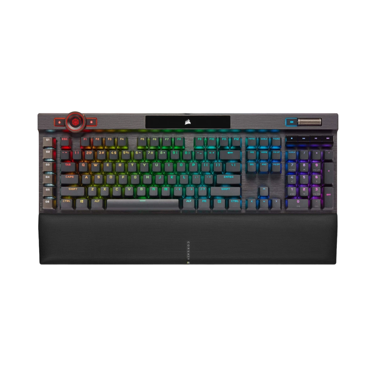 Corsair K100 RGB Optical-Mechanical Gaming Keyboard (Black) — Being Shipped