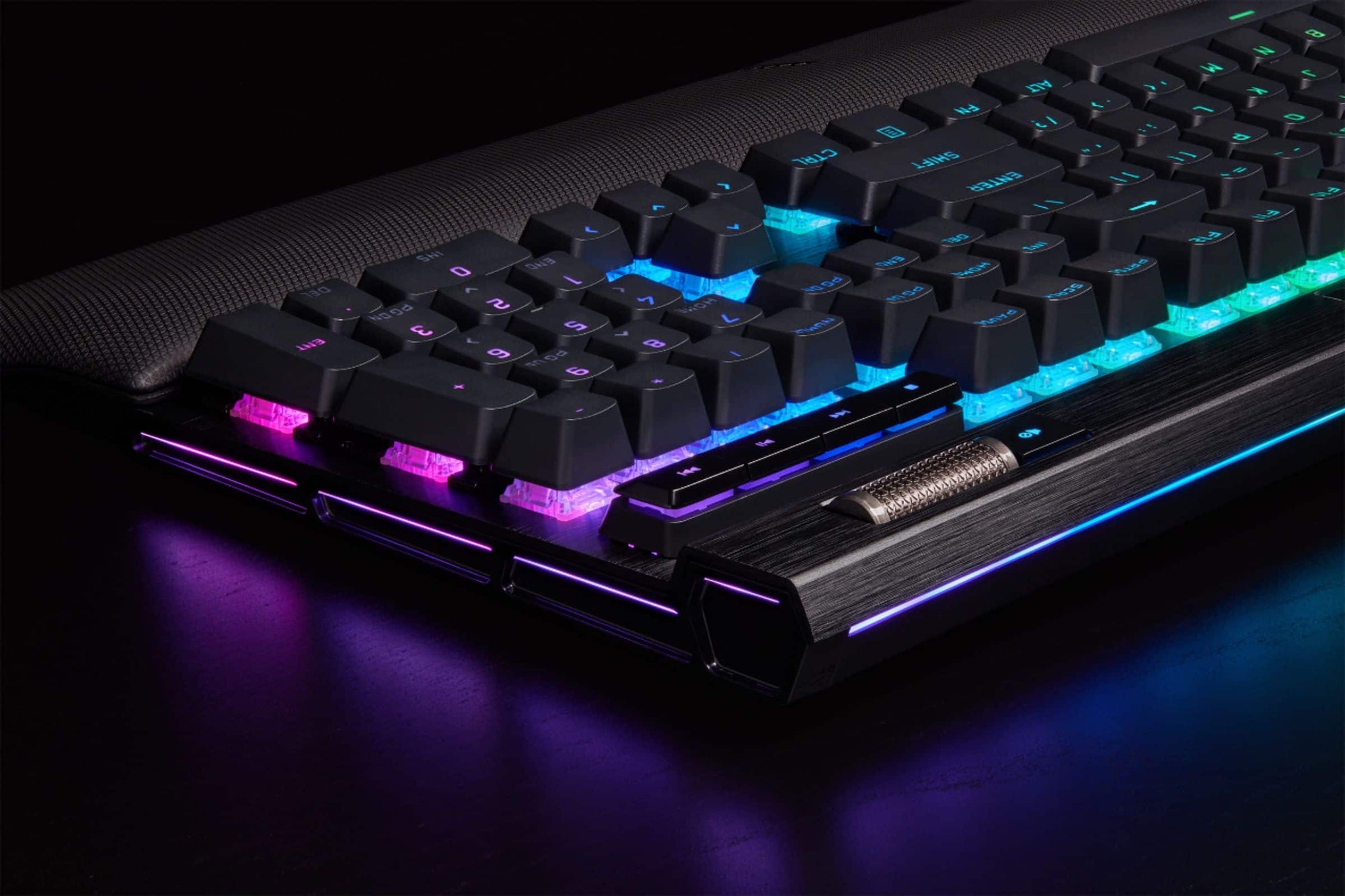 Corsair K100 RGB Optical-Mechanical Gaming Keyboard (Black) — Being Shipped