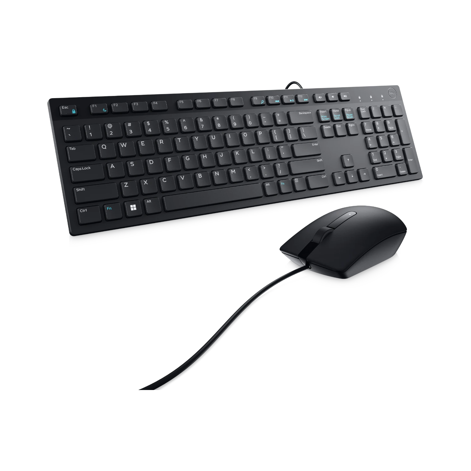 Dell Wired USB Keyboard & Mouse Combo (Black) — Being Shipped