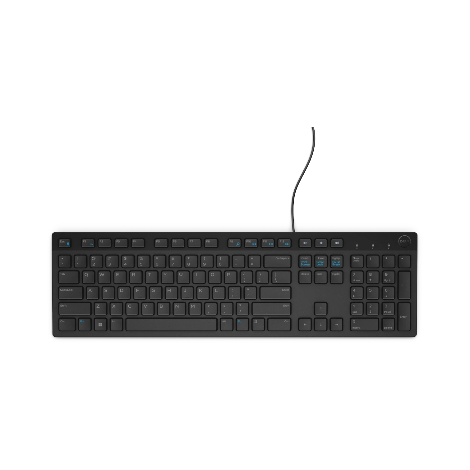 Dell Wired USB Keyboard & Mouse Combo (Black) — Being Shipped