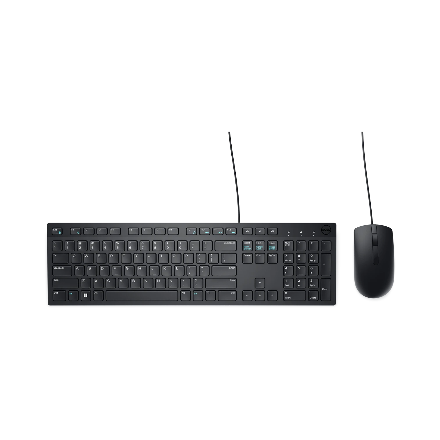 Dell Wired USB Keyboard & Mouse Combo (Black) — Being Shipped