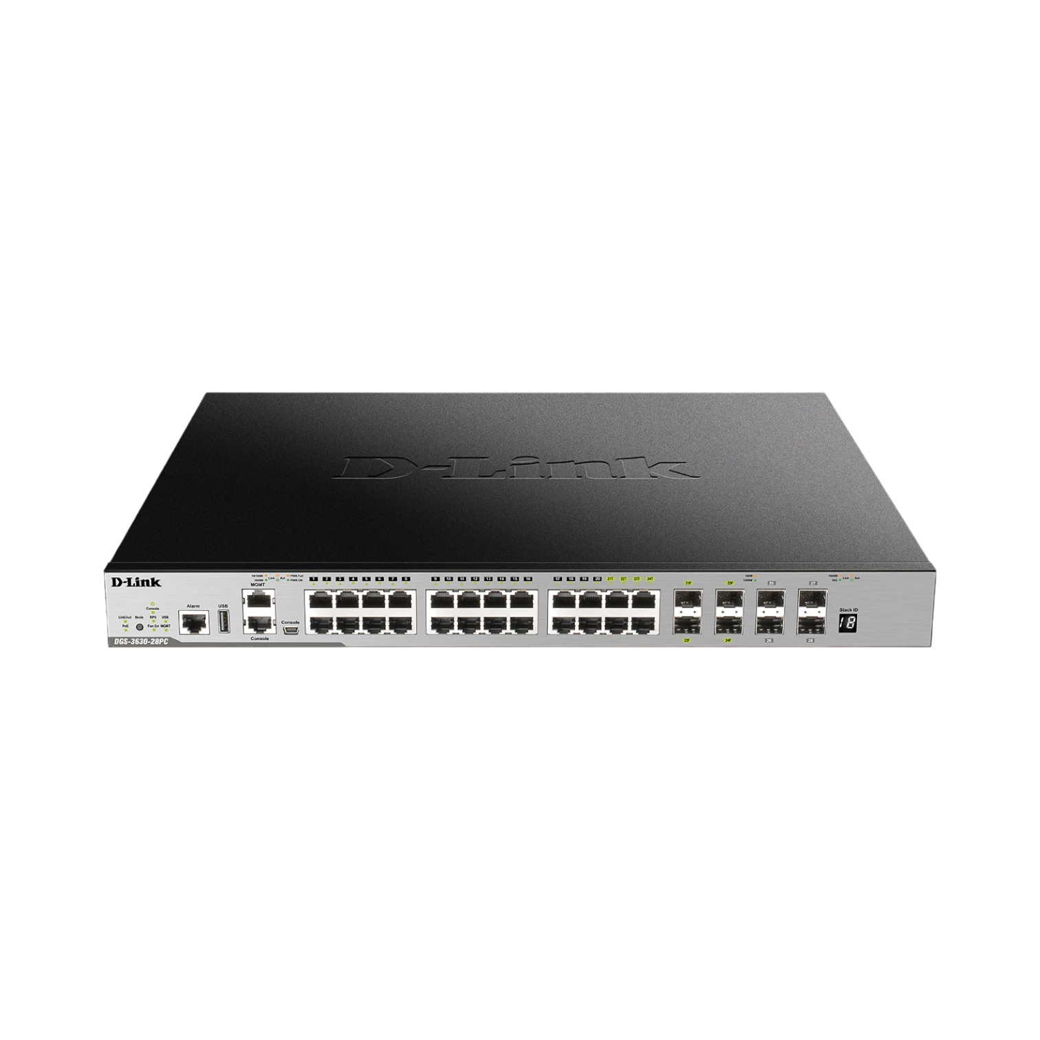 D-Link 10GbE Uplinks 28-Port PoE Stackable Managed Switch — Being Shipped