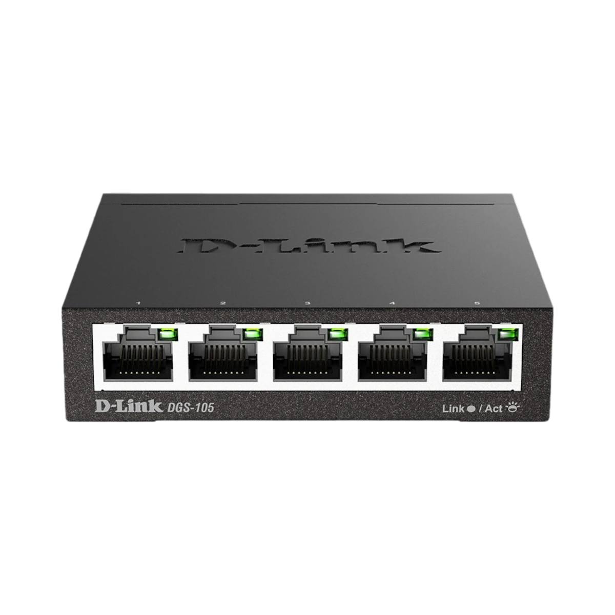 D-Link 5-Port Gigabit Unmanaged Switch (Black) — Being Shipped